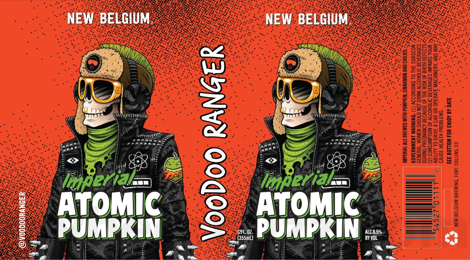New Belgium Adding Voodoo Ranger Imperial Atomic Pumpkin Cans New Belgium Adding Voodoo Ranger Imperial Atomic Pumpkin Cans