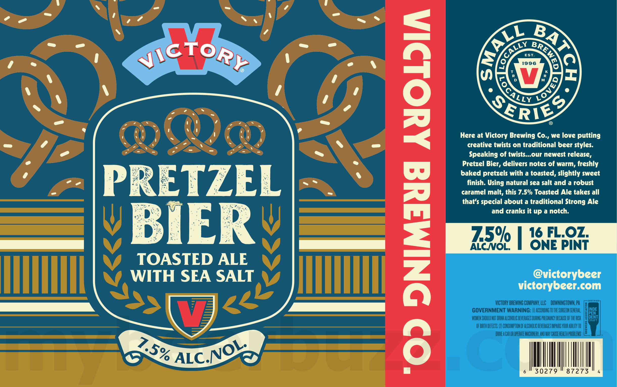 Victory Pretzel Bier Coming To Small Batch Series Victory Pretzel Bier Coming To Small Batch Series