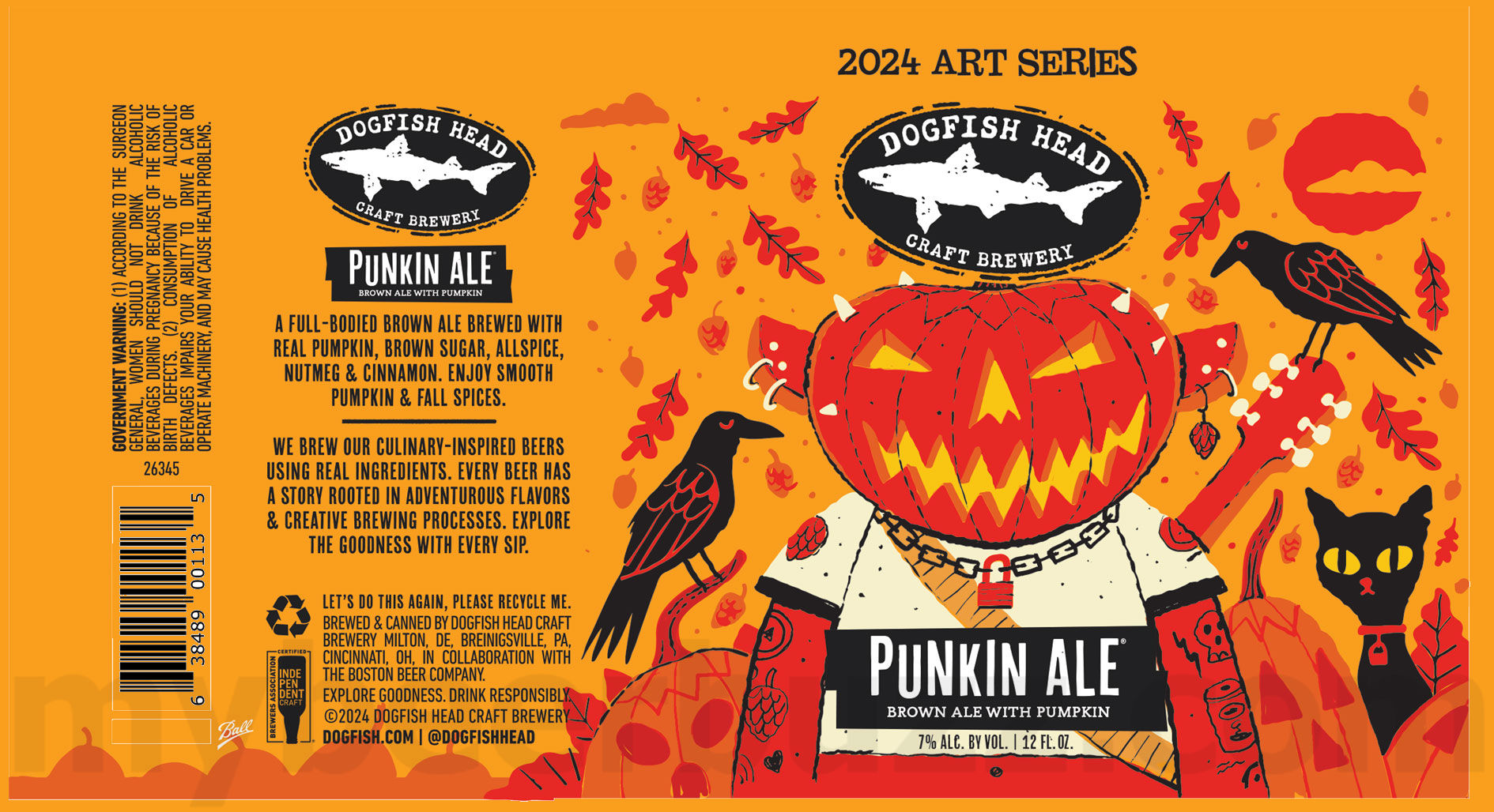 Dogfish Head Reveals 2024 Punkin Ale Art Series Cans Dogfish Head Reveals 2024 Punkin Ale Art Series Cans