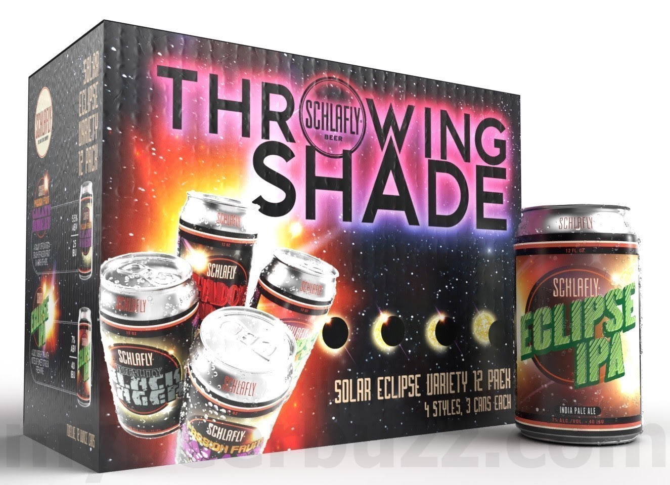 Schlafly Releases Throwing Shade Pack For Solar Eclipse 8 apostMBB 2035