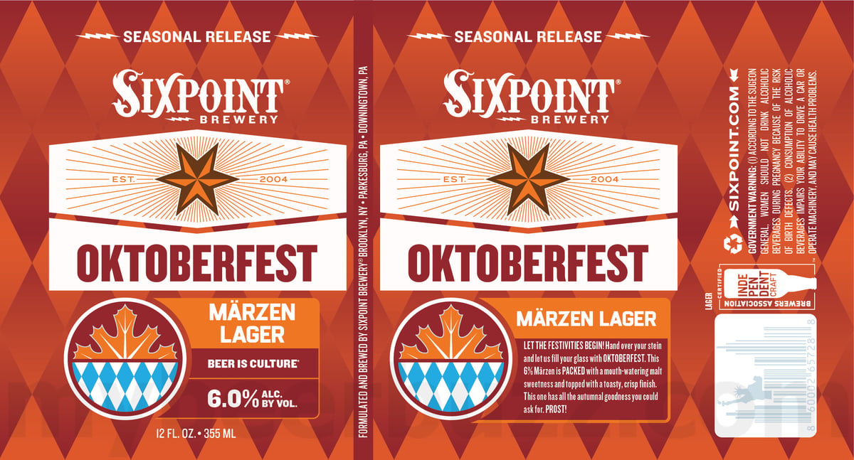 Sixpoint Adding Strawberry & Rhubarb Sour To Subway Series / Oktoberfest 8 apostMBB 2037