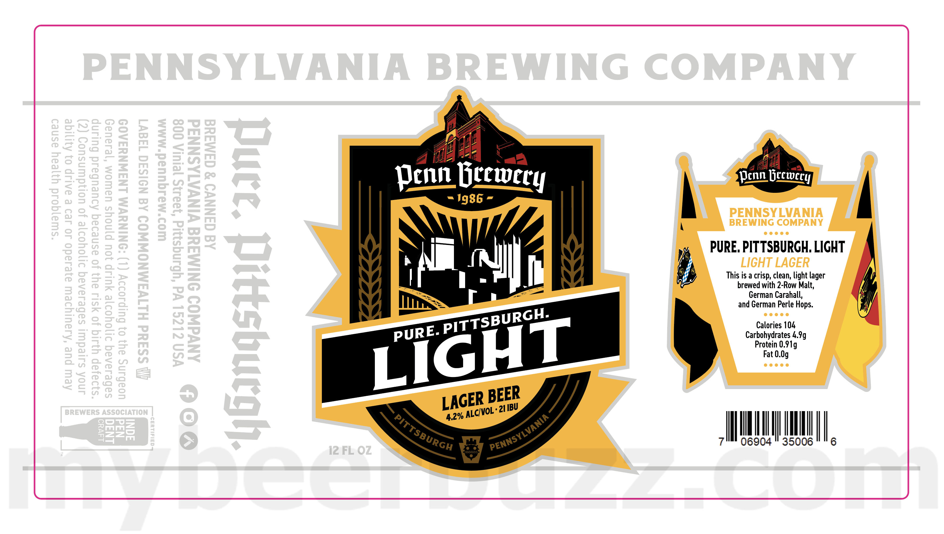 Penn Brewery Adding Paczki Pittsburgh Cream Ale Collaboration / Penn Pilsner / Penn Gold / Penn Weizen / IPA / Penn Dark / Kaiser Pils / Lemon Shandy / Pure Pittsburgh Light / Jack Rabbit Wheeeeeeat / Lager Jammer / Strawberry Funnel Cake Shandy / Kangaroo Hopped IPA / 2025 Peanut Butter Meltaway / Pumpkin Shan 26 apostMBB 2069
