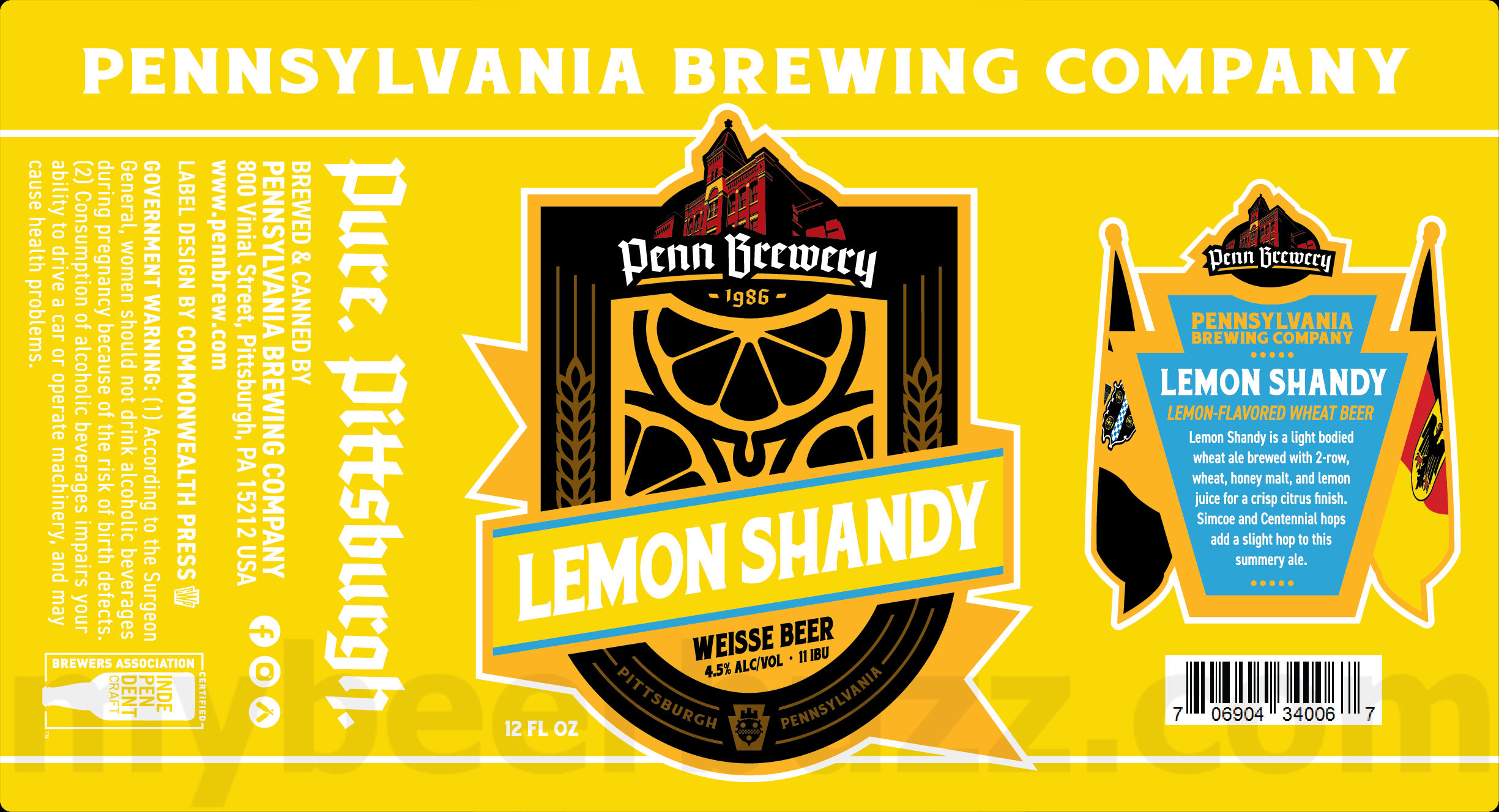 Penn Brewery Adding Paczki Pittsburgh Cream Ale Collaboration / Penn Pilsner / Penn Gold / Penn Weizen / IPA / Penn Dark / Kaiser Pils / Lemon Shandy / Pure Pittsburgh Light / Jack Rabbit Wheeeeeeat / Lager Jammer / Strawberry Funnel Cake Shandy / Kangaroo Hopped IPA / 2025 Peanut Butter Meltaway / Pumpkin Shan 27 apostMBB 2070