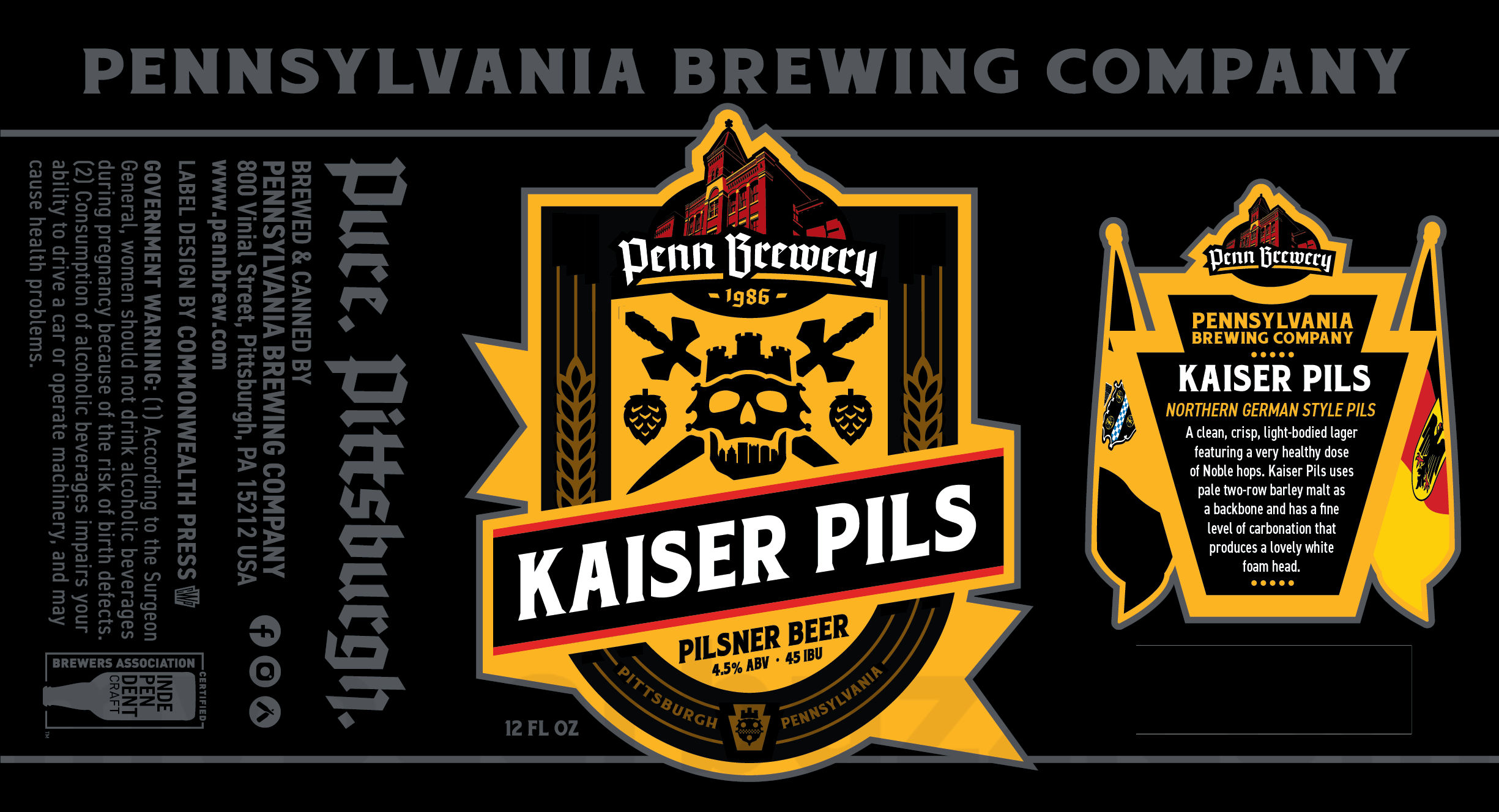 Penn Brewery Adding Paczki Pittsburgh Cream Ale Collaboration / Penn Pilsner / Penn Gold / Penn Weizen / IPA / Penn Dark / Kaiser Pils / Lemon Shandy / Pure Pittsburgh Light / Jack Rabbit Wheeeeeeat / Lager Jammer / Strawberry Funnel Cake Shandy / Kangaroo Hopped IPA / 2025 Peanut Butter Meltaway / Pumpkin Shan 28 apostMBB 2071