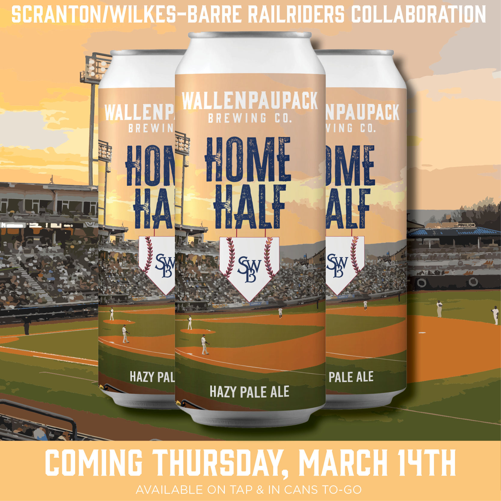 Wallenpaupack & SWB RailRiders Collab on Baseball Beer 8 apostMBB 2117
