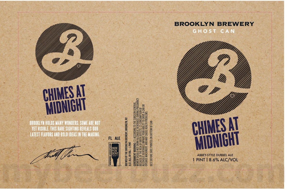 Brooklyn Brewery Adding Stand On The Word & Facts On The Ground Ghost Cans / Black Is Beautiful Volume 2 / Chimes At Midnight 10 apostMBB 2121