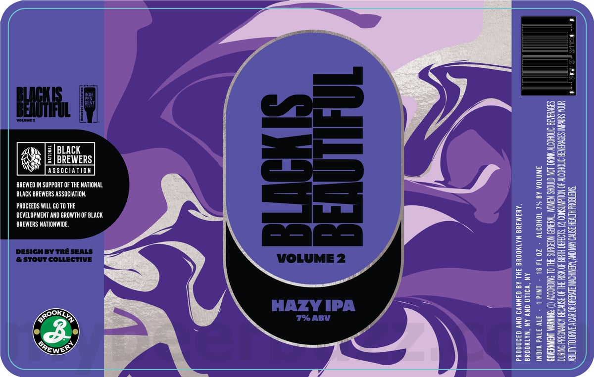 Brooklyn Brewery Adding Stand On The Word & Facts On The Ground Ghost Cans / Black Is Beautiful Volume 2 / Chimes At Midnight 11 apostMBB 2122