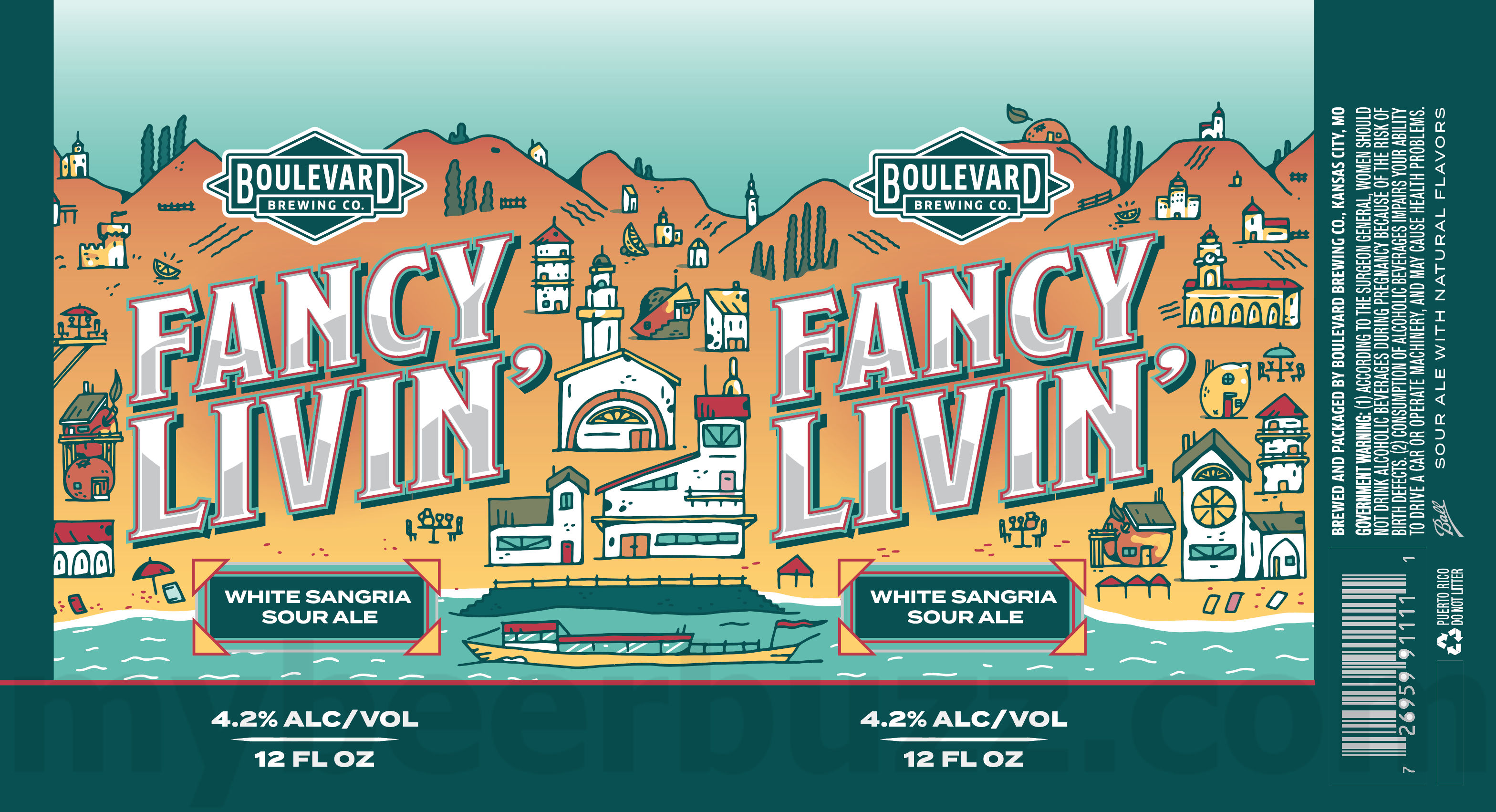 Boulevard Adding Fancy Livin’ White Sangria Sour Boulevard Adding Fancy Livin’ White Sangria Sour
