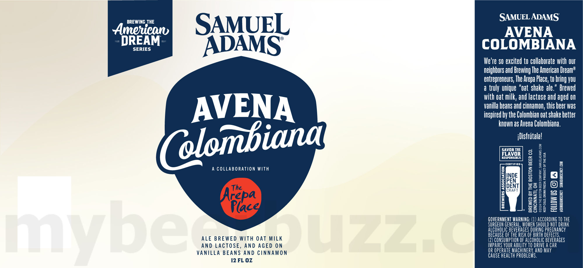 Samuel Adams Ohio Updating 513, Avena Colombiana, Cincinnati Lager & Cincinnati IPA 10 apostMBB 2136