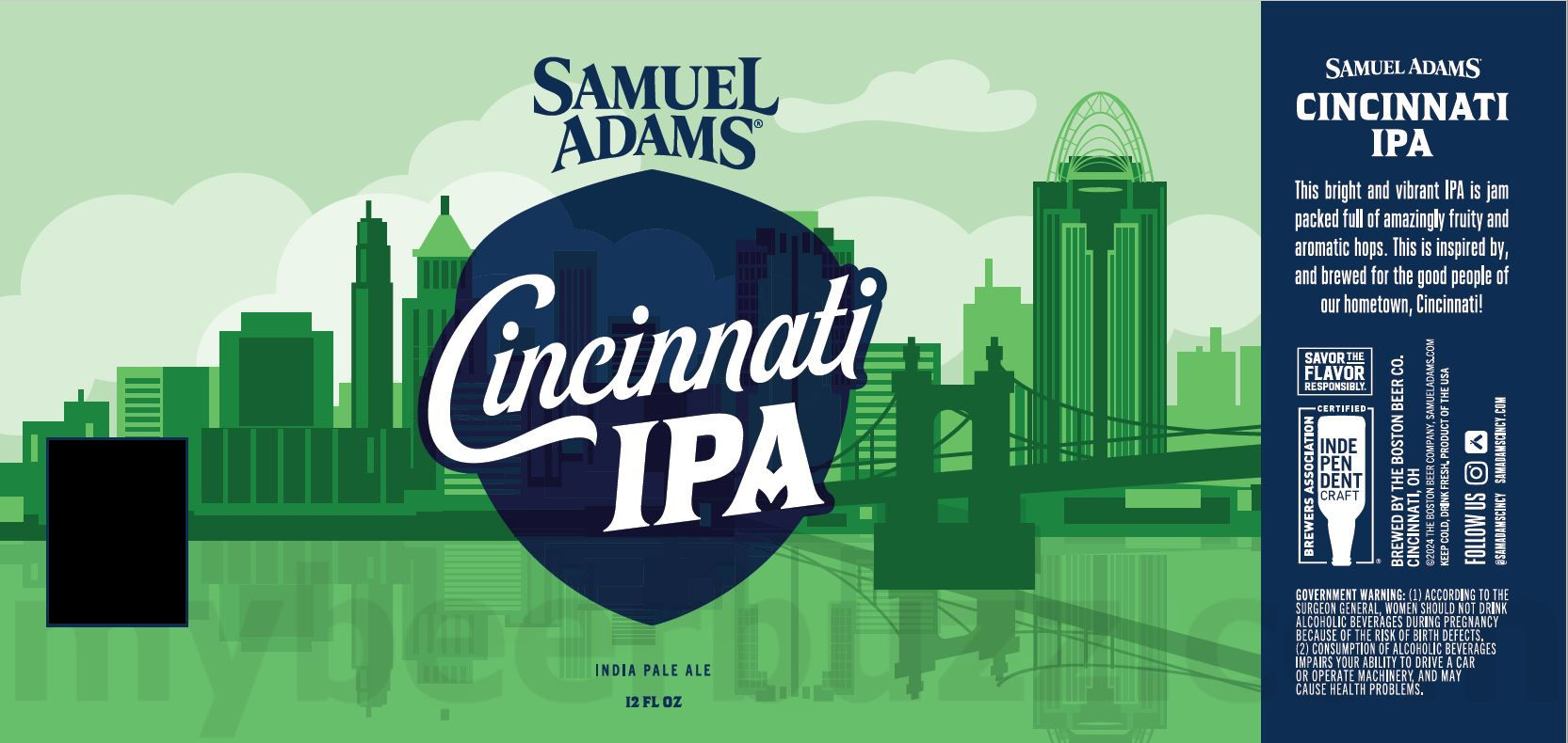 Samuel Adams Ohio Updating 513 & Cincinnati IPA Samuel Adams Ohio Updating 513 & Cincinnati IPA