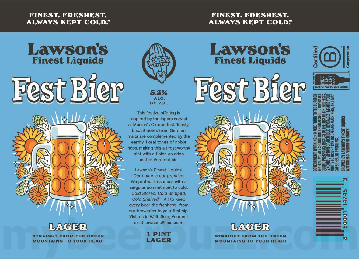Lawson’s Finest Adding Path Of Totality Black IPA With Eclipse Hops / Fest Bier / Freestyle 11 apostMBB 2148