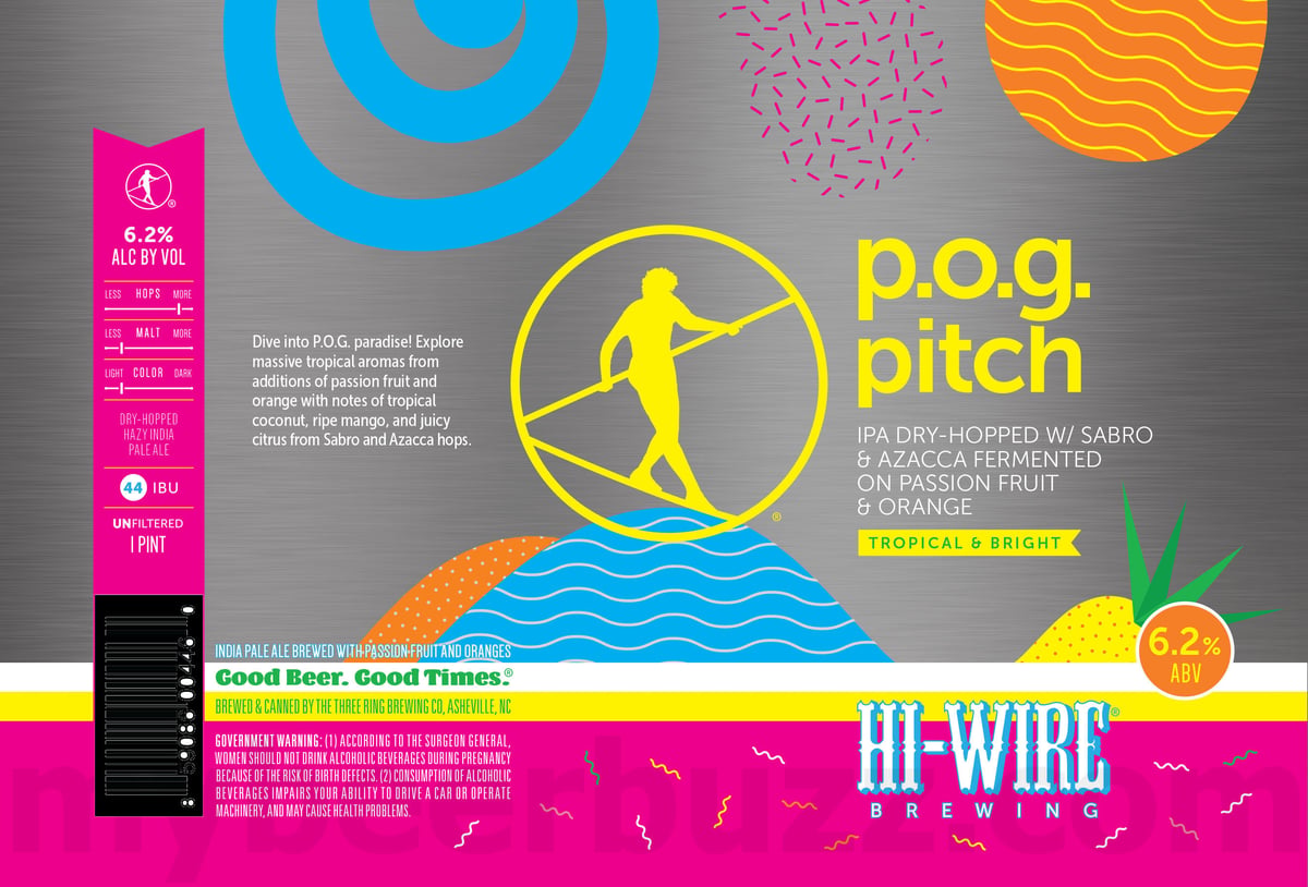 Hi-Wire & Bearded Iris Collaborate On Periphery / West Coast Pils / Mint Condition / P.O.G. Pitch 8 apostMBB 2153