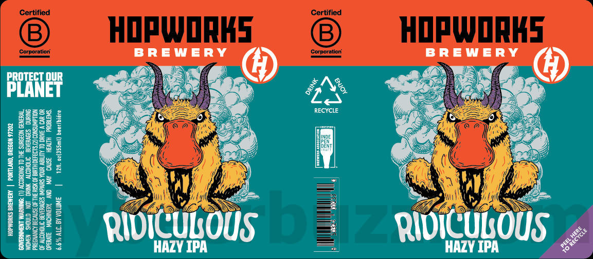 Hopworks Adds a Ridiculous New Brew to its Lineup Hopworks Adds a Ridiculous New Brew to its Lineup