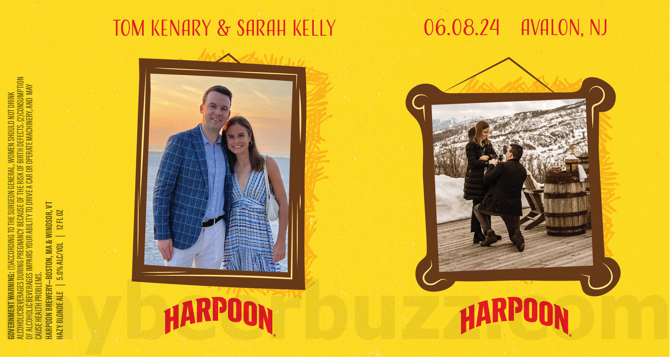 Harpoon Helping Jack Cusick & Clare Perry Celebrate / Tom Kenary & Sarah Kelly 8 apostMBB 2179