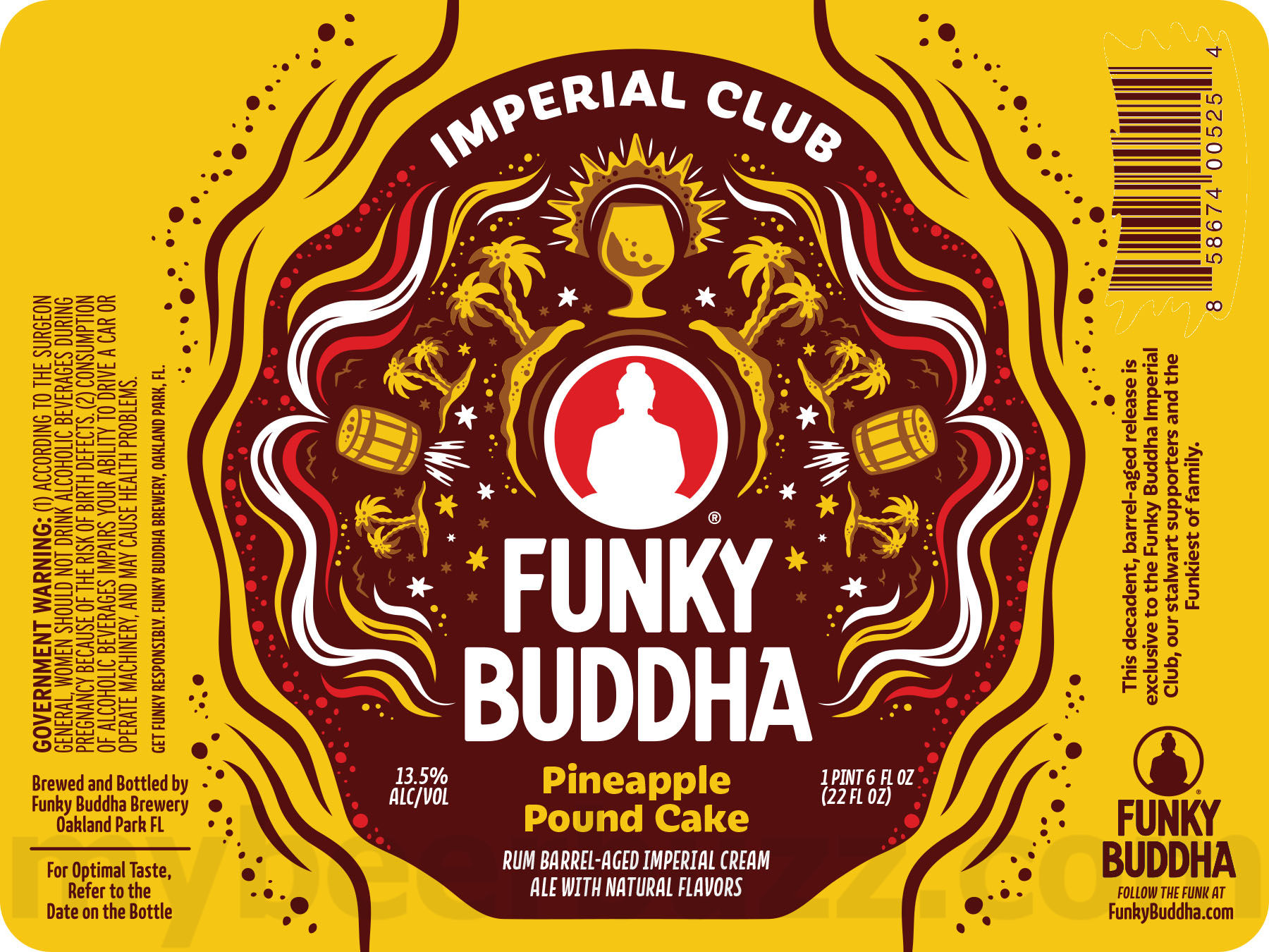 Funky Buddha Adding Strawberry Scream, Acai Time, Strawberry Shortcake, Dropping Bars, Fire In The Hole & Rise, Noon Time And Grind Cans 15 apostMBB 2183