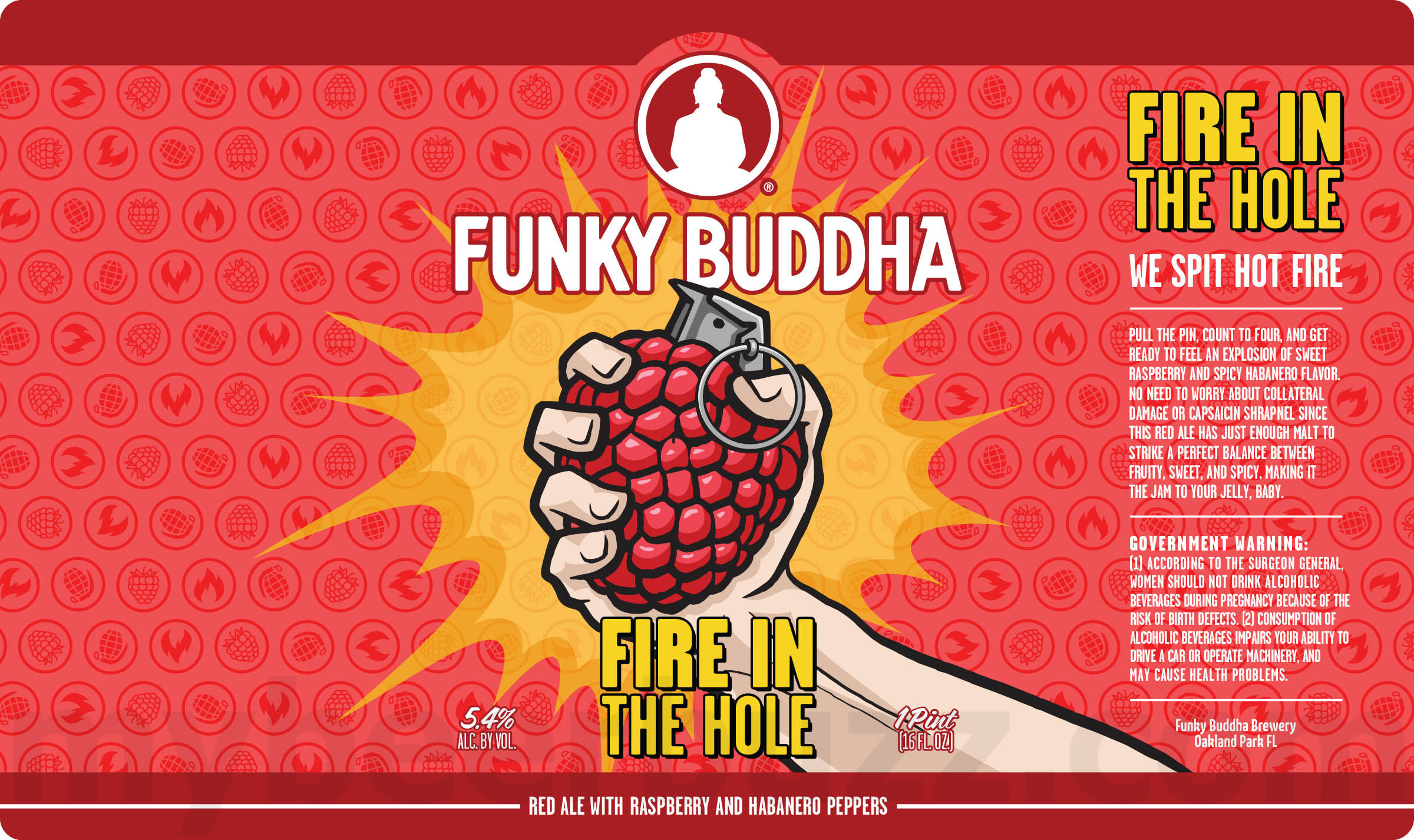 Funky Buddha Adding Strawberry Scream, Acai Time, Strawberry Shortcake, Dropping Bars, Fire In The Hole & Rise, Noon Time And Grind Cans 17 apostMBB 2185