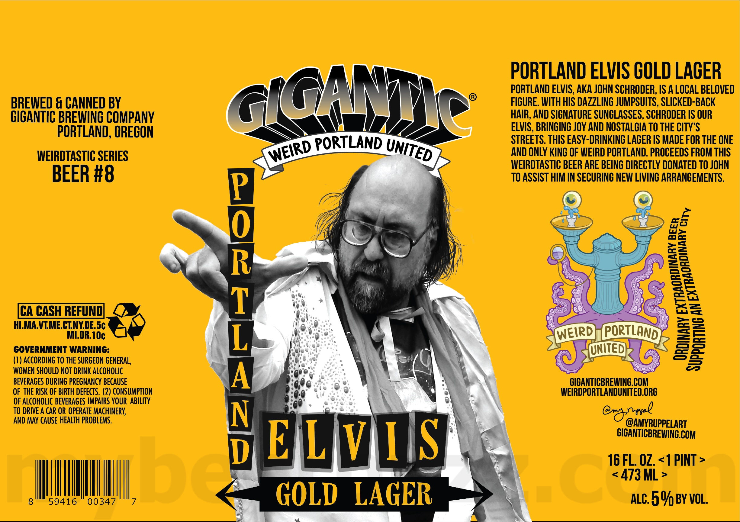 Gigantic Adding Life Or Death IPA, Spirit Bomb, Goblin Mode, Pilsner, Tierra Del Lager, Marionberry Lemon Tart, Glo Up, A Beautiful Day In The Neighborhood, Czech Your Cold IPA, Poison Waters Beermosa, Astral Plane, Portland Elvis, Two-Hit Wonder, Outta Sight & IPA Cans 19 apostMBB 2193
