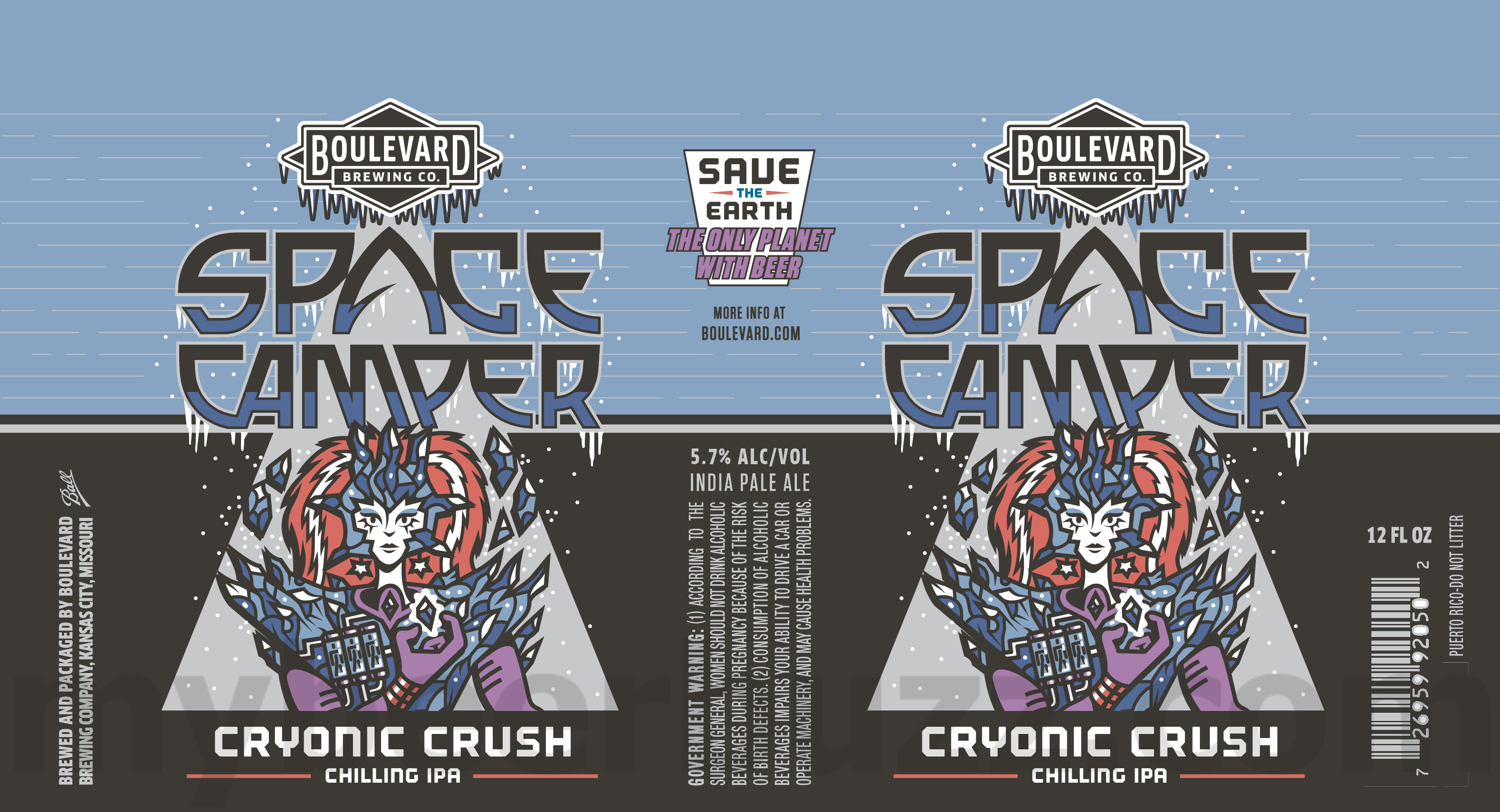 Boulevard Adding Space Camper Cryonic Crush Chilling IPA Boulevard Adding Space Camper Cryonic Crush Chilling IPA