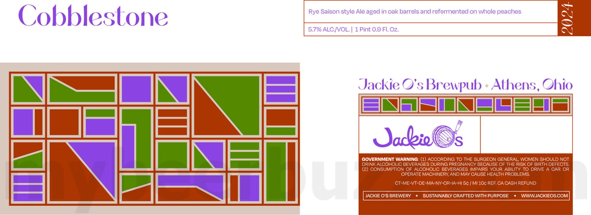 Jackie O’s Adding Temple Of Minerva, Apple Brandy Barrel Dark Apparition, Overcoil, Core Values & Cobblestone Jackie O’s Adding Temple Of Minerva, Apple Brandy Barrel Dark Apparition, Overcoil, Core Values & Cobblestone