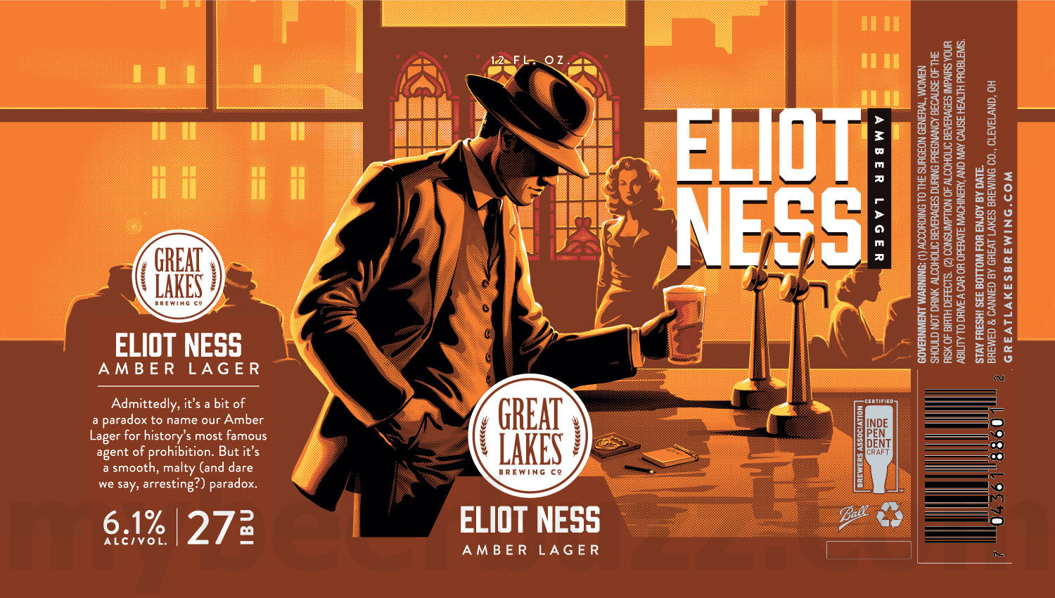 Great Lakes Updating Eliot Ness Amber Lager Great Lakes Updating Eliot Ness Amber Lager