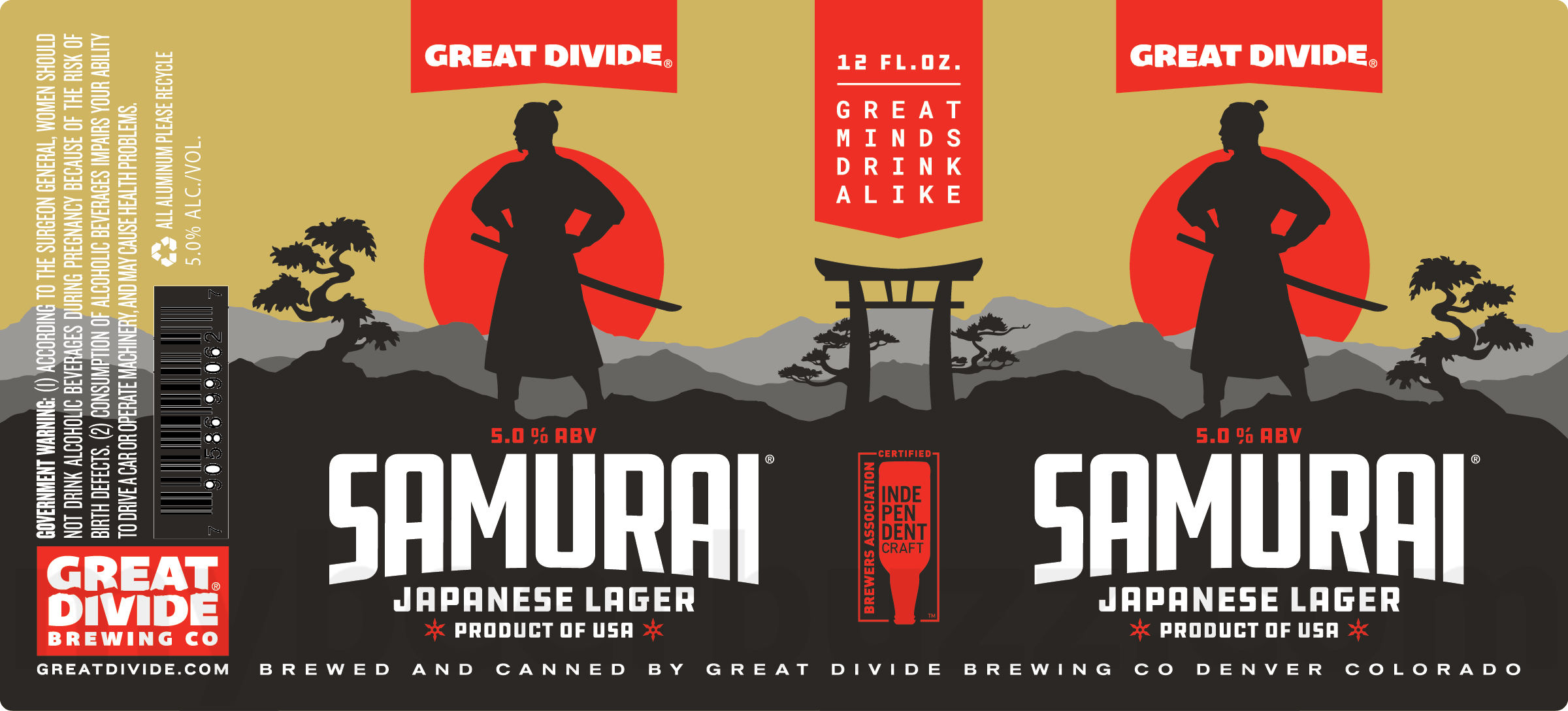 Great Divide Updating Samurai Japanese Lager Great Divide Updating Samurai Japanese Lager