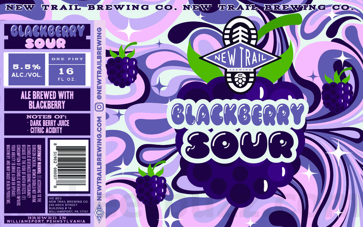 New Trail Adding Hammock Hazy Double IPA, Human After All, Mini Super Cell, Incendium, S'mores Stout, Boat Dock, Waterfall & Blackberry Sour 20 apostMBB 2280