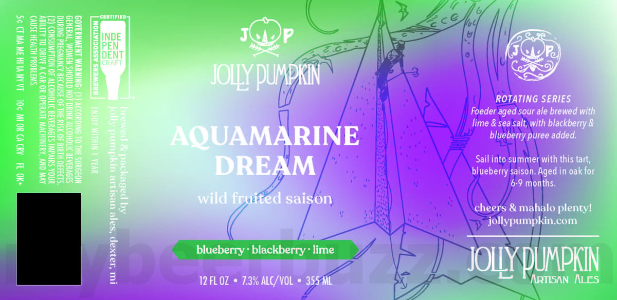 Jolly Pumpkin Updating Bam Bière, Oro, Kiviuq, La Parcela, Bière De Mars, Blanca, Clementina, Kiviuq, La Roja, Lúpulo, Hyrrokkin, Aquamarine Dream, Brumo, Daze Dream & Noel 26 apostMBB 2302
