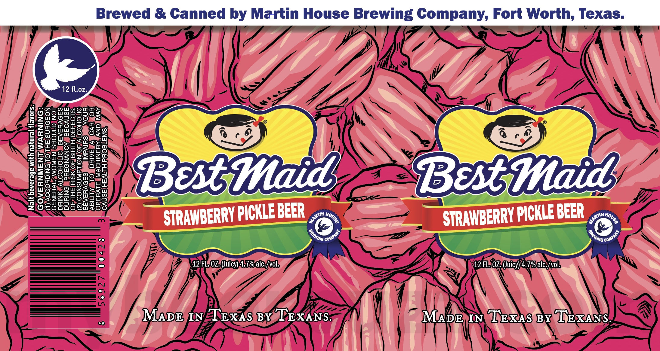 Martin House Adding Best Maid Strawberry Pickle Beer, Piña Crema & Piña Colada Martin House Adding Best Maid Strawberry Pickle Beer, Piña Crema & Piña Colada
