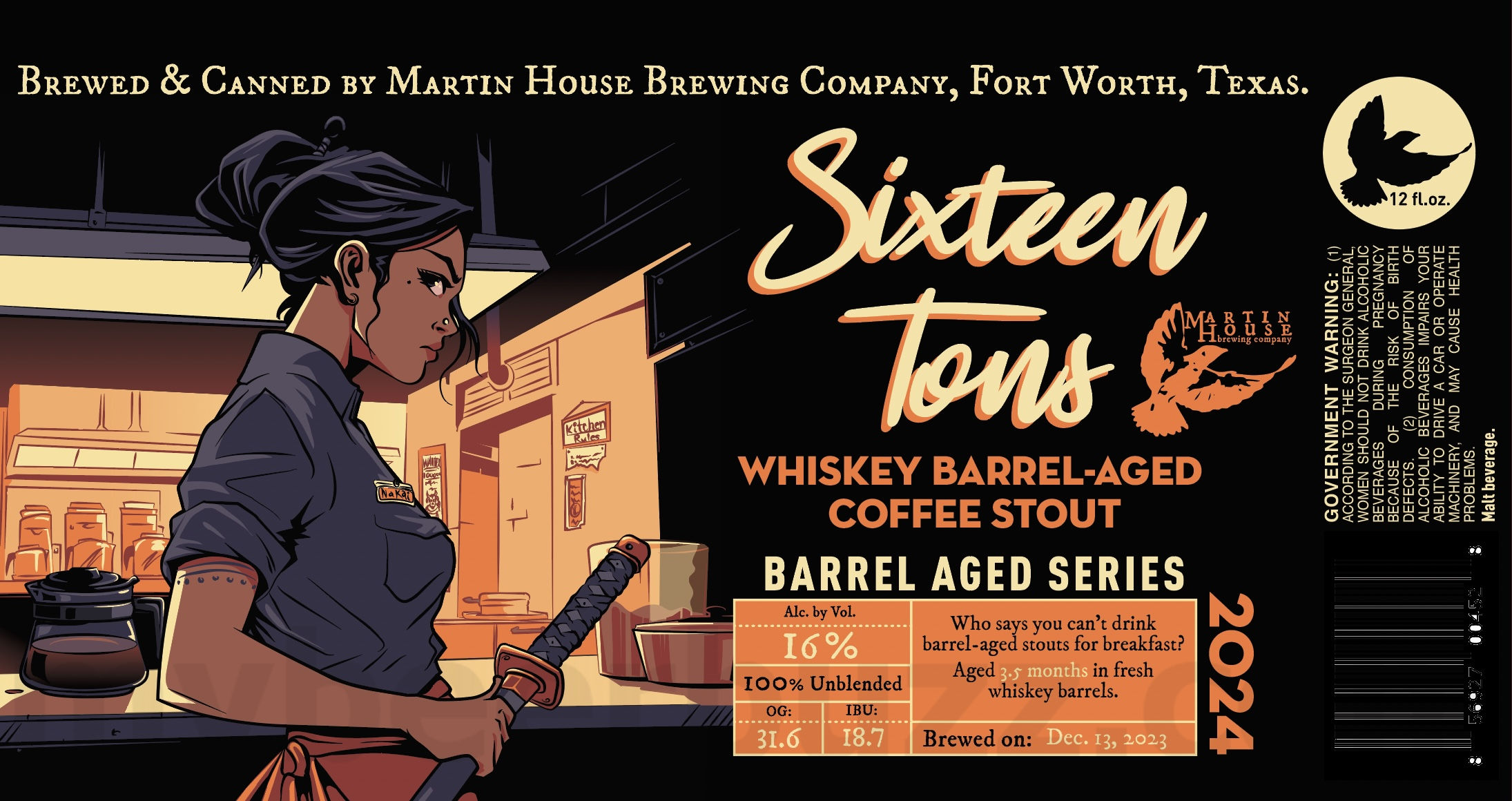 Martin House Adding Best Maid Strawberry Pickle Beer, Best Maid Lemonade Pickle Beer, Best Maid Pineapple Pickle Beer, Piña Crema, Gorilla Blood, Mayday IPA, Doc Holobock, Doctor Bock, Roadhouse Coffee, Sixteen Tons, Tia Sofia, The Silk Road, Patient Zero, Zombie Beach Party, Tropical Salty Lady, Doctor Evil, Mariana Trench, Sergeant USA, Pain Chiller, Lemon Icebox Pie, Scare Bears, Transfusion, GoRuck Basic IPA, GoRuck Heavy Bock, GoRuck Pilsner, Statement Of Purpose, Ejecto Seat, Cuz!, The Last Gemini, The Salty Lady Sour, Scary Apple Pie, Annexation Of Puerto Rico, Coquito, Scare Bears, Cranberry Cobbler, Imperial Texan, The Angel From My Nightmare, The Dusty Biscuit, Peachy Keen, Big Cookies, Big Cream, Scare Bears, Battle Snakes vs Slasher Badgers, The Texas Giant, Super Stellar, Salty Lady Michelada, Tropical Nuke Juice, Milkshake Mochi, If You Get The Nachos Stuck Together That's One Nacho & Piña Colada 89 apostMBB 2352