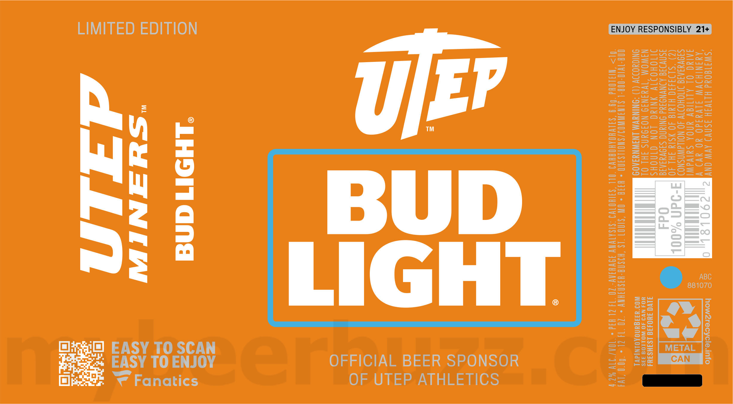 Bud Light Picks A Super Bowl Champion…And The Winner Is… / ECU Pirates / Tigers / Wildcats / Sam Houston Bearkats / CCU Chants Up / Limited Edition / EWU Athletics / Lobos / UTSA / NDSU / Cyclones / Mizzou / Nevada / Terps / Arkansas / OSU Cowboys / Gata / Wildcats / Hawkeyes / Jayhawks / OU Sooners / Texas Tech / Fresno State / UTEP Miners / Gators / SDSU / Lightning / Dallas Stars / Minnesota Wild / LA Kings / Colorado Avalanche / Penn State / Texas 64 apostMBB 2373