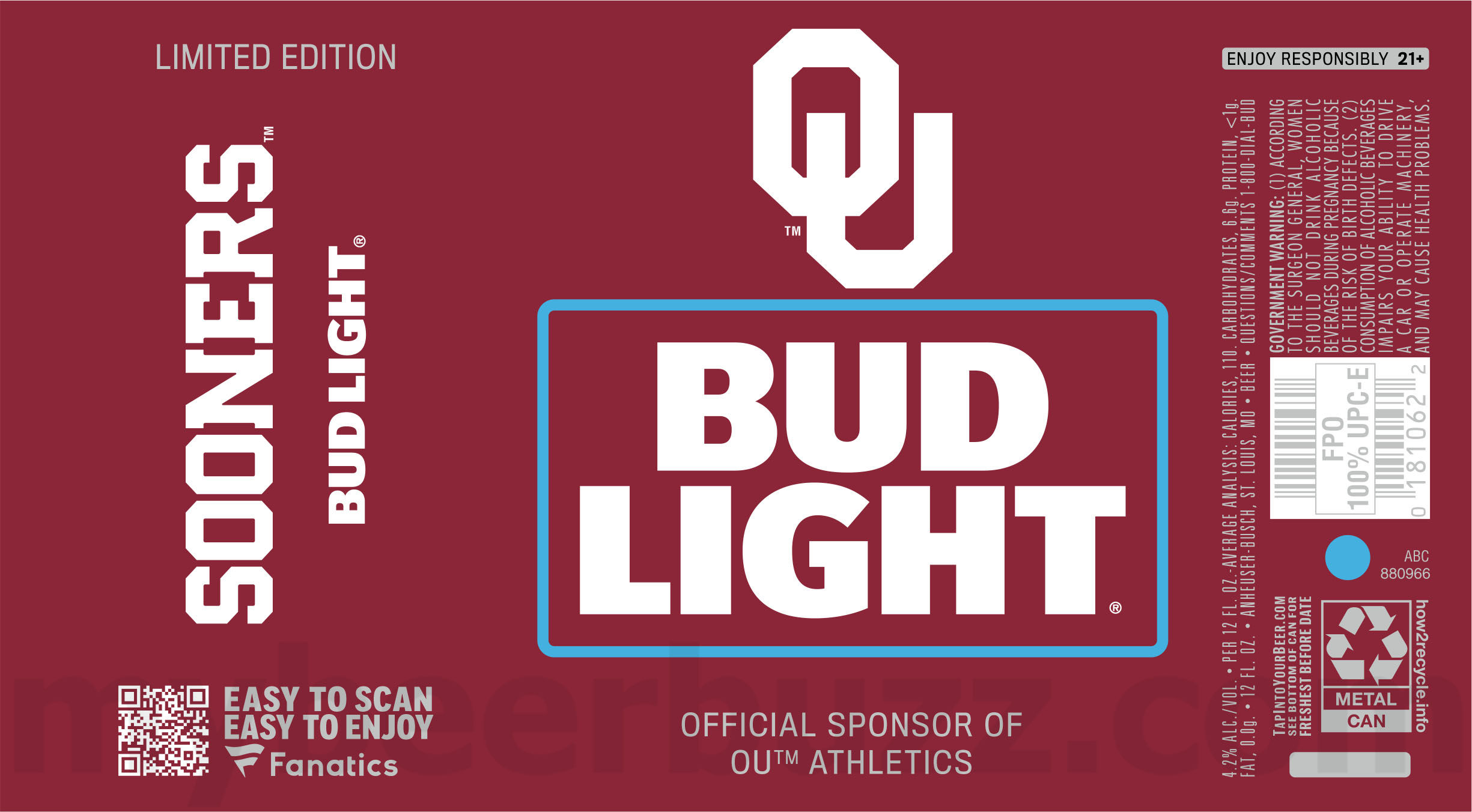 Bud Light Picks A Super Bowl Champion…And The Winner Is… / ECU Pirates / Tigers / Wildcats / Sam Houston Bearkats / CCU Chants Up / Limited Edition / EWU Athletics / Lobos / UTSA / NDSU / Cyclones / Mizzou / Nevada / Terps / Arkansas / OSU Cowboys / Gata / Wildcats / Hawkeyes / Jayhawks / OU Sooners / Texas Tech / Fresno State / UTEP Miners / Gators / SDSU / Lightning / Dallas Stars / Minnesota Wild / LA Kings / Colorado Avalanche / Penn State / Texas 66 apostMBB 2375