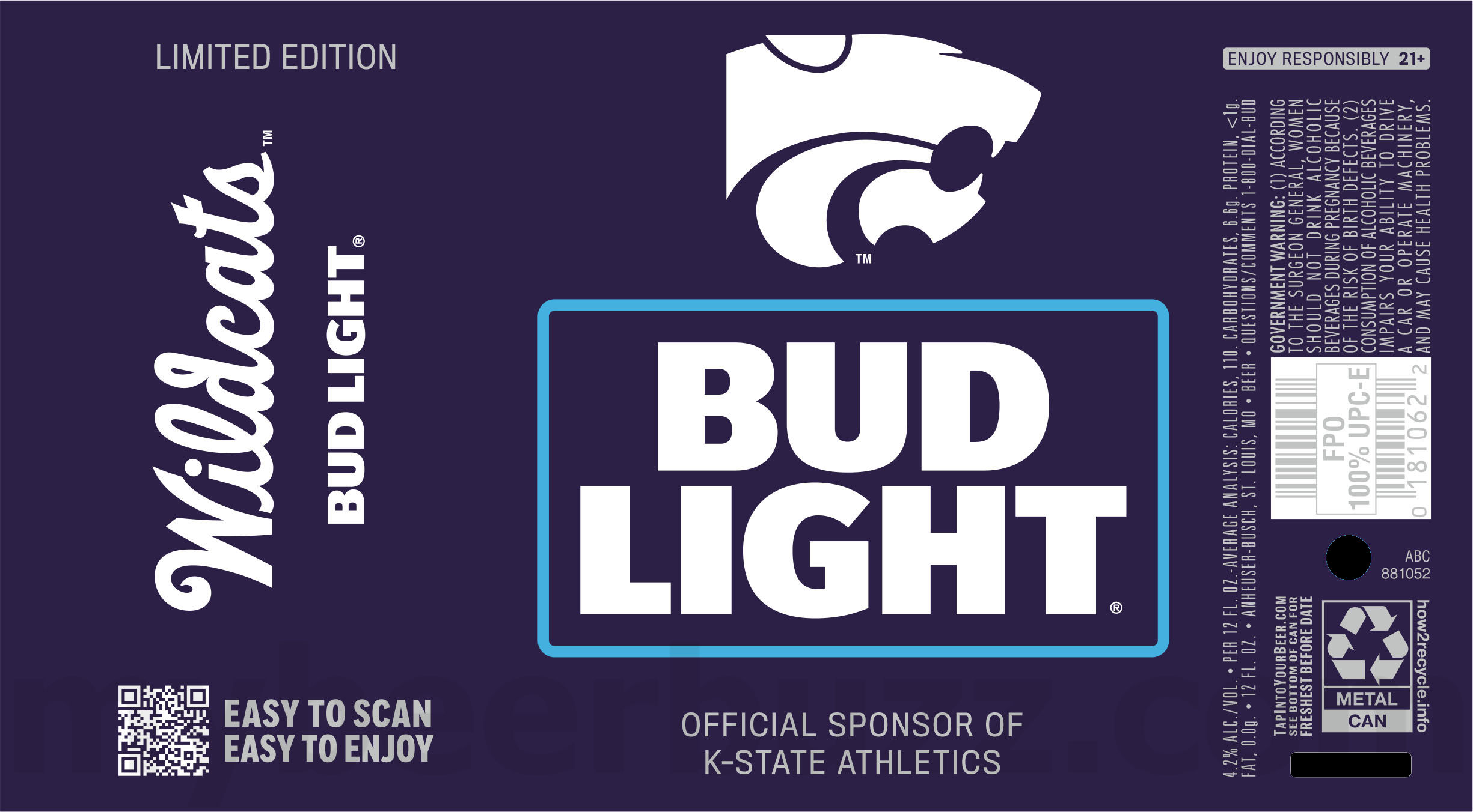 Bud Light Picks A Super Bowl Champion…And The Winner Is… / ECU Pirates / Tigers / Wildcats / Sam Houston Bearkats / CCU Chants Up / Limited Edition / EWU Athletics / Lobos / UTSA / NDSU / Cyclones / Mizzou / Nevada / Terps / Arkansas / OSU Cowboys / Gata / Wildcats / Hawkeyes / Jayhawks / OU Sooners / Texas Tech / Fresno State / UTEP Miners / Gators / SDSU / Lightning / Dallas Stars / Minnesota Wild / LA Kings / Colorado Avalanche / Penn State / Texas 72 apostMBB 2381