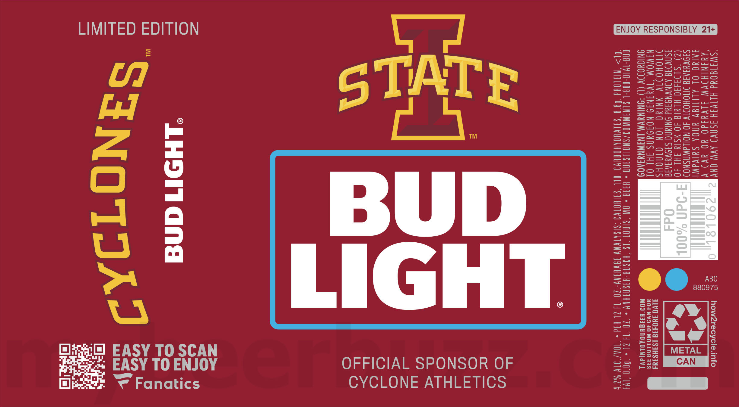Bud Light Picks A Super Bowl Champion…And The Winner Is… / ECU Pirates / Tigers / Wildcats / Sam Houston Bearkats / CCU Chants Up / Limited Edition / EWU Athletics / Lobos / UTSA / NDSU / Cyclones / Mizzou / Nevada / Terps / Arkansas / OSU Cowboys / Gata / Wildcats / Hawkeyes / Jayhawks / OU Sooners / Texas Tech / Fresno State / UTEP Miners / Gators / SDSU / Lightning / Dallas Stars / Minnesota Wild / LA Kings / Colorado Avalanche / Penn State / Texas 82 apostMBB 2391