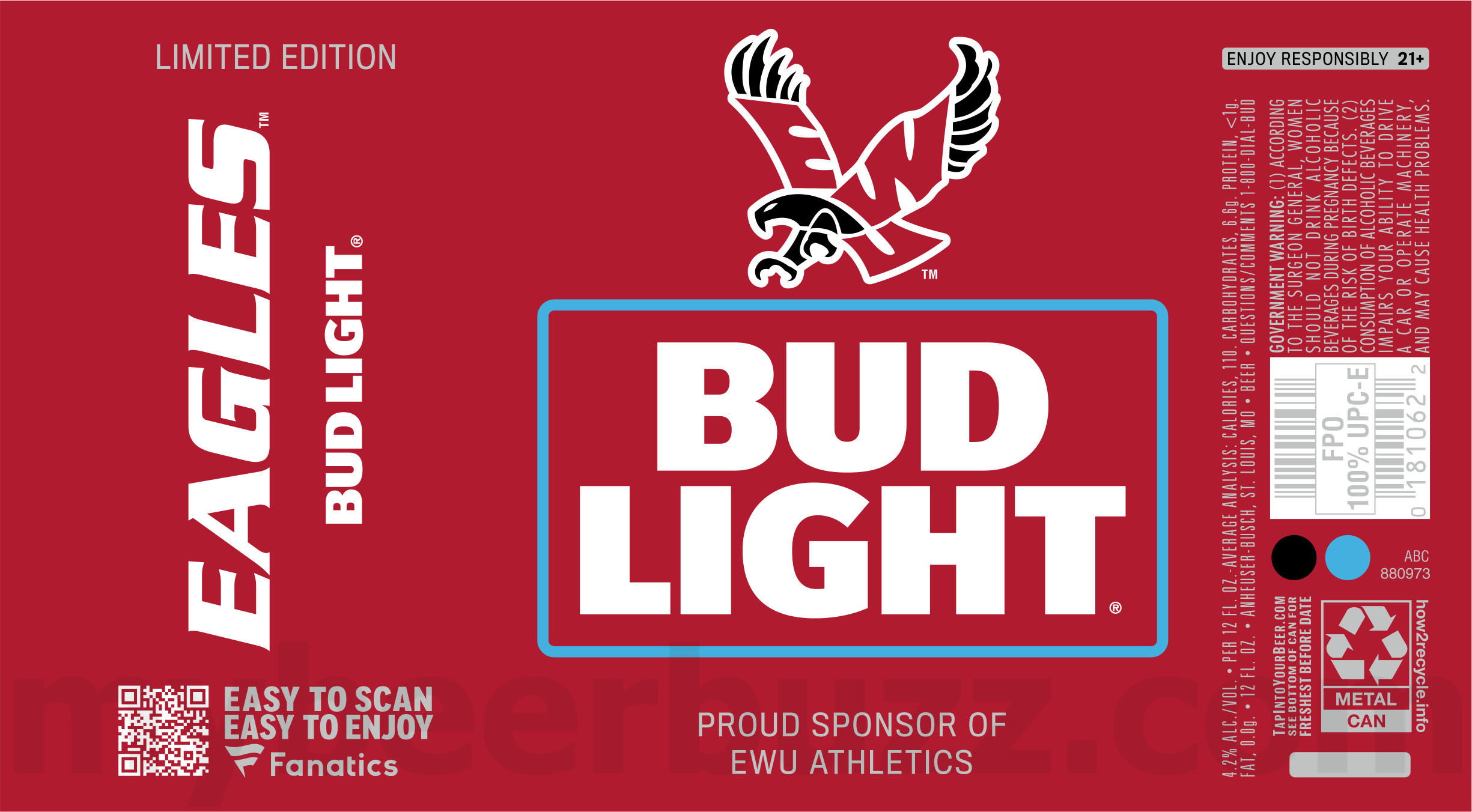 Bud Light Picks A Super Bowl Champion…And The Winner Is… / ECU Pirates / Tigers / Wildcats / Sam Houston Bearkats / CCU Chants Up / Limited Edition / EWU Athletics / Lobos / UTSA / NDSU / Cyclones / Mizzou / Nevada / Terps / Arkansas / OSU Cowboys / Gata / Wildcats / Hawkeyes / Jayhawks / OU Sooners / Texas Tech / Fresno State / UTEP Miners / Gators / SDSU / Lightning / Dallas Stars / Minnesota Wild / LA Kings / Colorado Avalanche / Penn State / Texas 87 apostMBB 2396