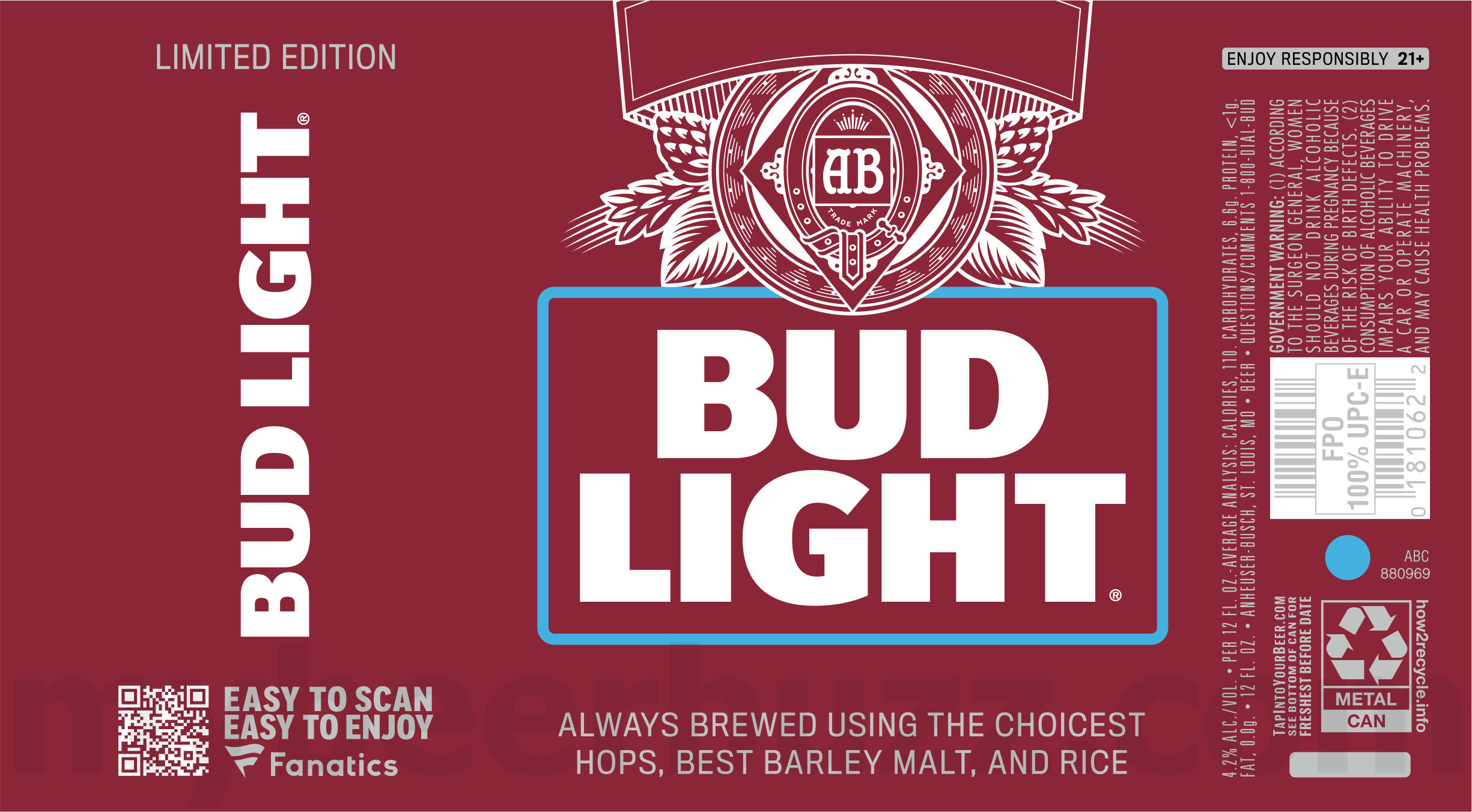 Bud Light Picks A Super Bowl Champion…And The Winner Is… / ECU Pirates / Tigers / Wildcats / Sam Houston Bearkats / CCU Chants Up / Limited Edition / EWU Athletics / Lobos / UTSA / NDSU / Cyclones / Mizzou / Nevada / Terps / Arkansas / OSU Cowboys / Gata / Wildcats / Hawkeyes / Jayhawks / OU Sooners / Texas Tech / Fresno State / UTEP Miners / Gators / SDSU / Lightning / Dallas Stars / Minnesota Wild / LA Kings / Colorado Avalanche / Penn State / Texas 88 apostMBB 2397
