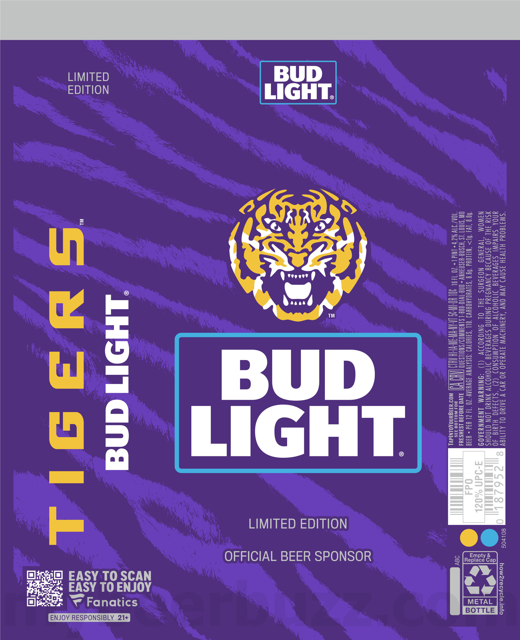 Bud Light Picks A Super Bowl Champion…And The Winner Is… / ECU Pirates / Tigers / Wildcats / Sam Houston Bearkats / CCU Chants Up / Limited Edition / EWU Athletics / Lobos / UTSA / NDSU / Cyclones / Mizzou / Nevada / Terps / Arkansas / OSU Cowboys / Gata / Wildcats / Hawkeyes / Jayhawks / OU Sooners / Texas Tech / Fresno State / UTEP Miners / Gators / SDSU / Lightning / Dallas Stars / Minnesota Wild / LA Kings / Colorado Avalanche / Penn State / Texas 95 apostMBB 2404