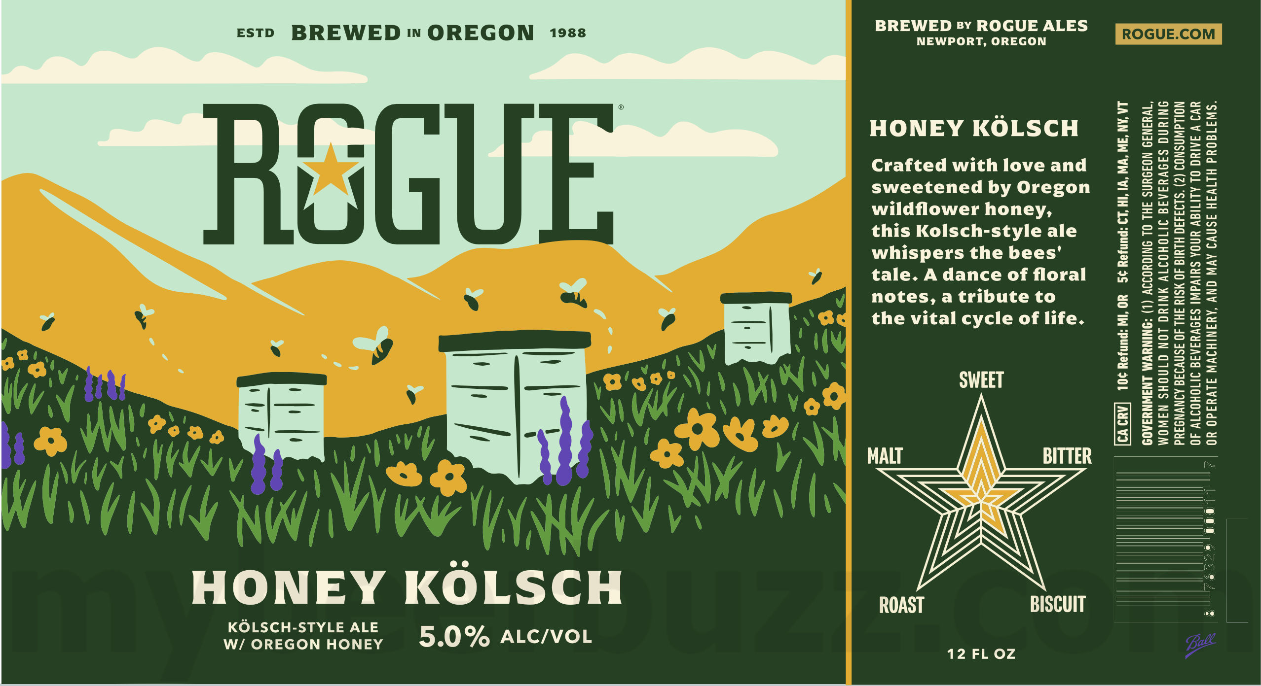 Rogue Adding New Batsquatch, Hazelnut Brown Ale & Honey Kölsch Rogue Adding New Batsquatch, Hazelnut Brown Ale & Honey Kölsch