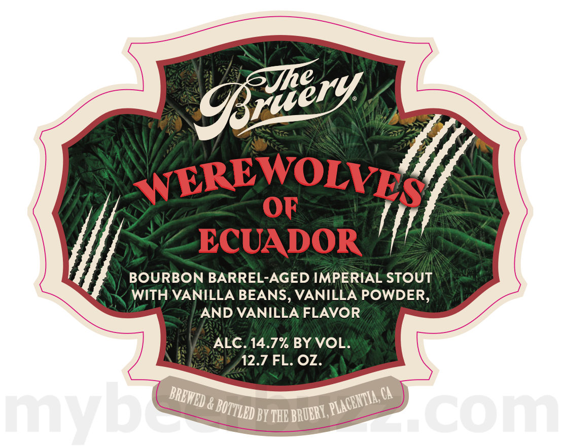 The Bruery Adding Werewolves Of Ecuador The Bruery Adding Werewolves Of Ecuador