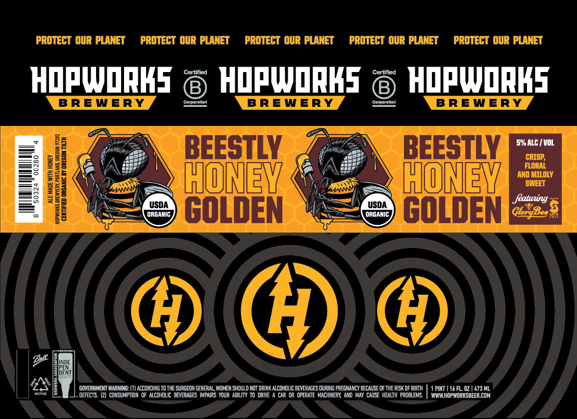 Hopworks Brewery Adding POG Tropical Sour, Ridiculous, Beestly Organic Honey Porter & Tree Frog Organic Pale Ale 11 apostMBB 2419