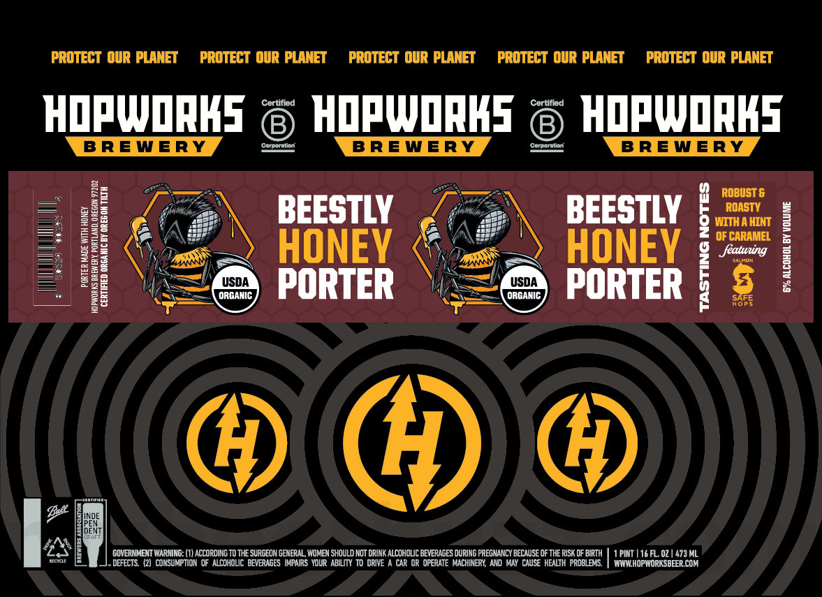 Hopworks Brewery Adding POG Tropical Sour, Ridiculous, Beestly Organic Honey Porter & Tree Frog Organic Pale Ale 13 apostMBB 2421