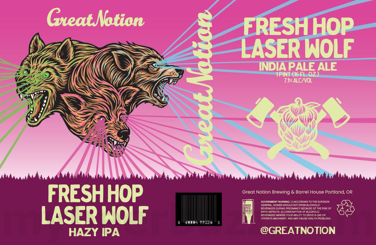 Great Notion Adding Haze Cadet Collaboration, Easy Lift, Sup Dog, Fresh Hop Van Beer, Fresh Hop Laser Wolf & Feniks 10 apostMBB 2437
