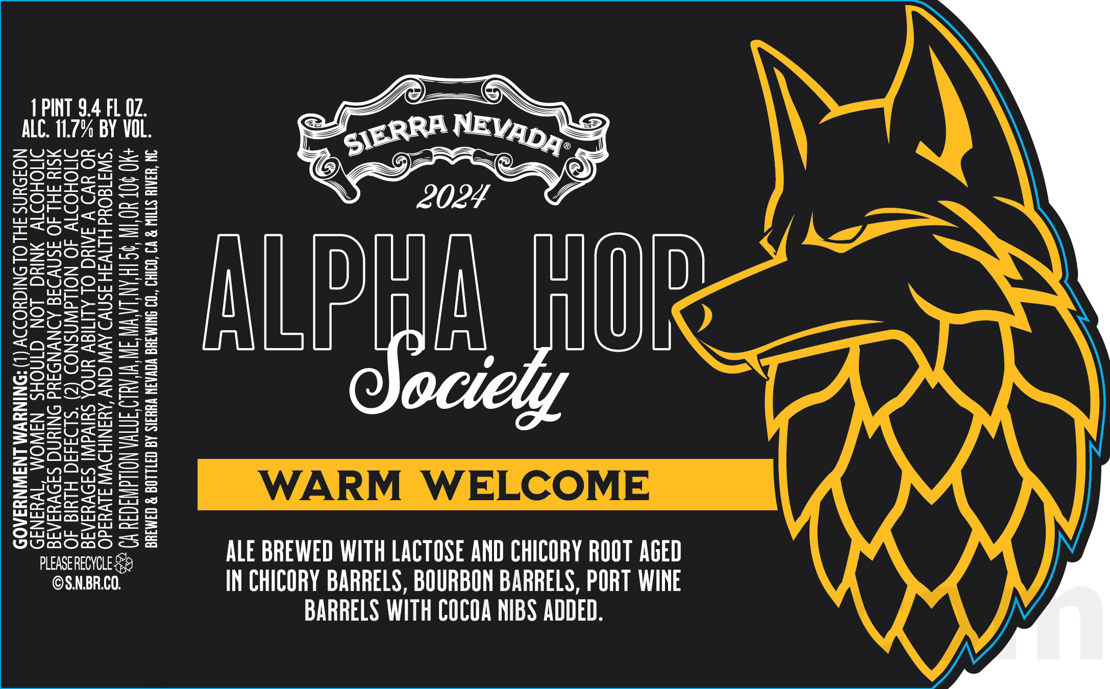 Sierra Nevada Adding 2024 Alpha Hop Society Warm Welcome Sierra Nevada Adding 2024 Alpha Hop Society Warm Welcome