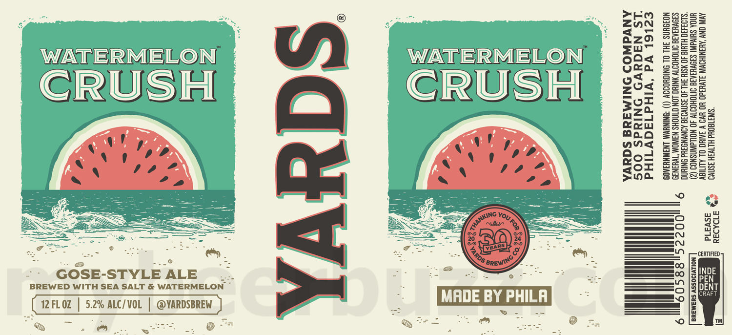 Yards Adding Watermelon Crush, Blueberry Crush & Passion Fruit Crush Yards Adding Watermelon Crush, Blueberry Crush & Passion Fruit Crush