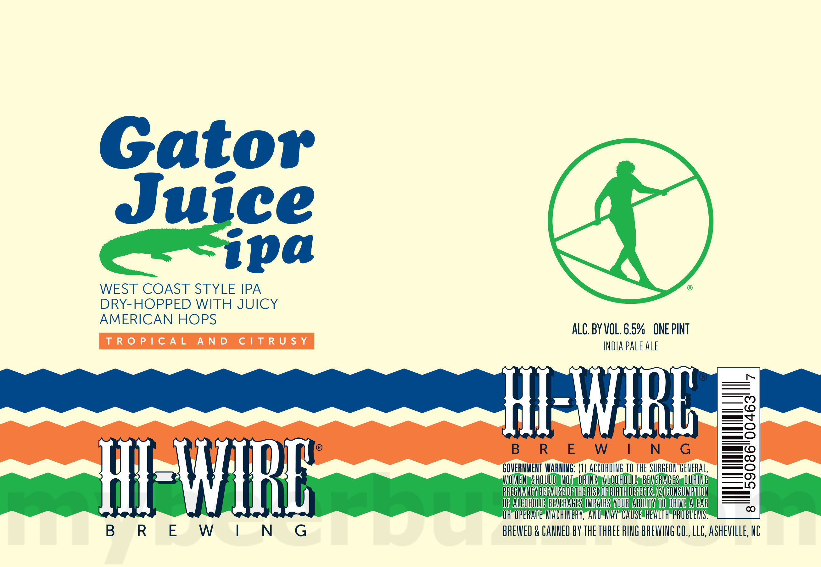 Hi-Wire Adding Choice! New Zealand IPA, Bed Of Nails 9 apostMBB 2461