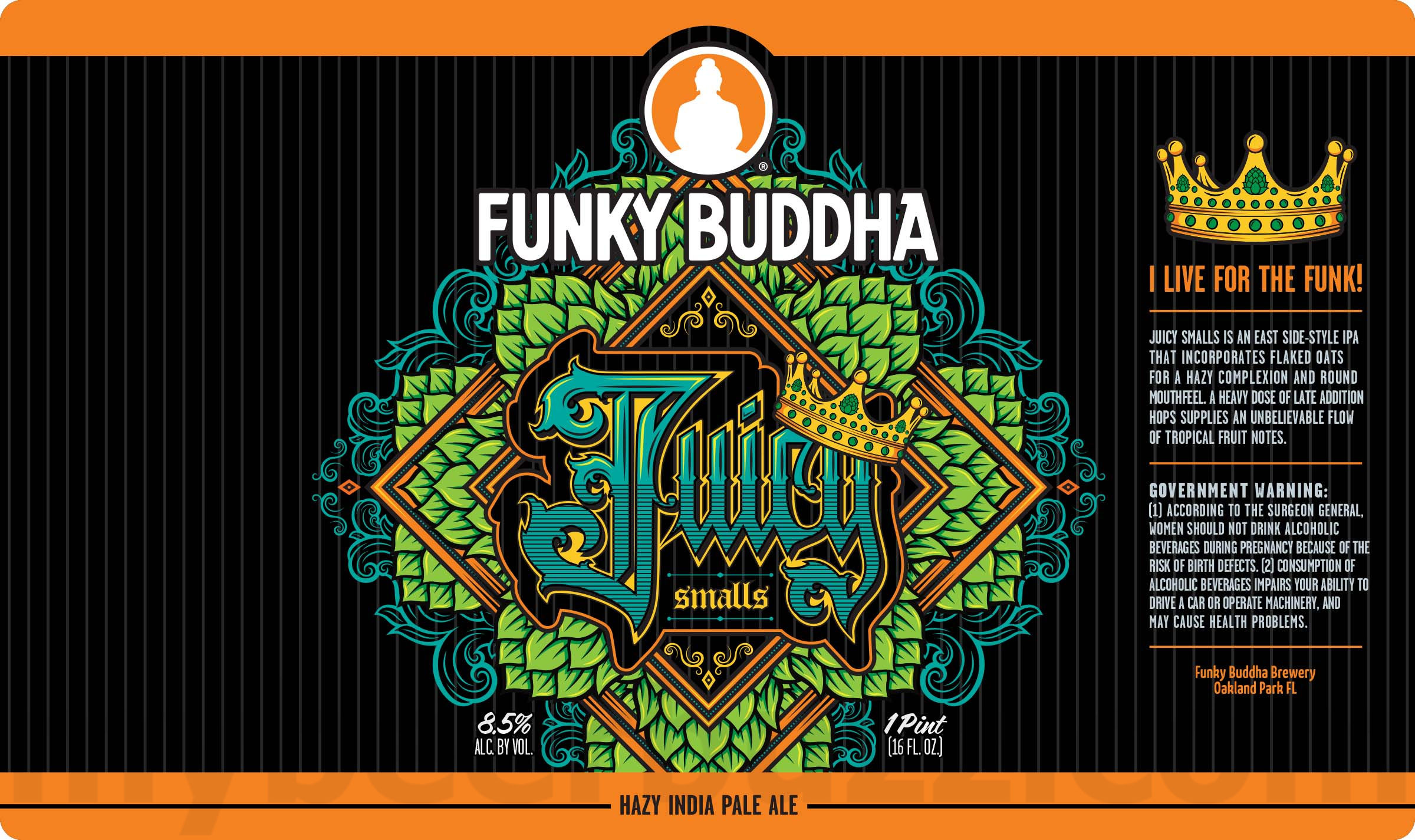 Funky Buddha Adding Juicy Smalls Cans Funky Buddha Adding Juicy Smalls Cans