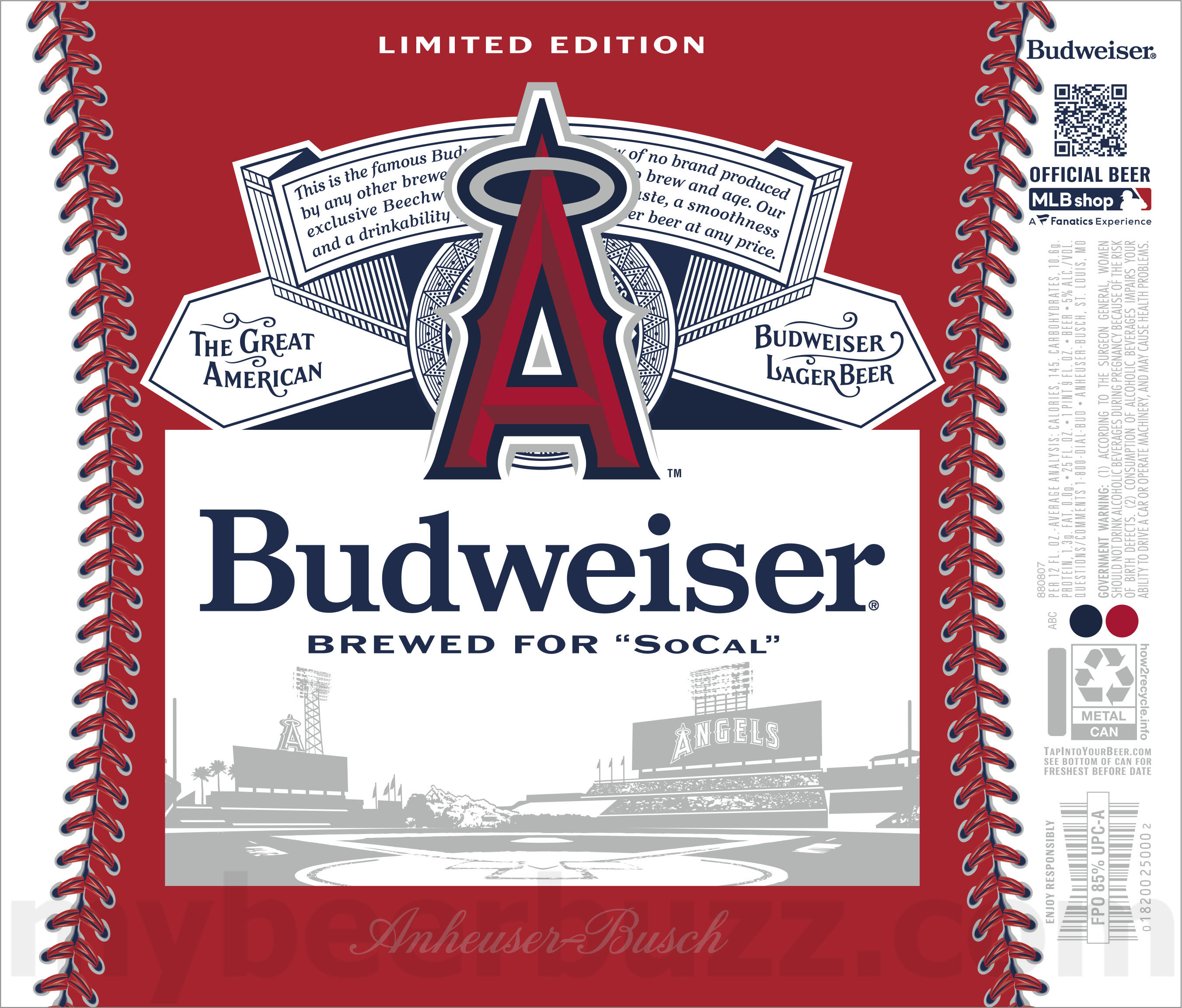 Budweiser Major League Baseball Cans Return For 2024 (Your First Peek) 9 apostMBB 2492