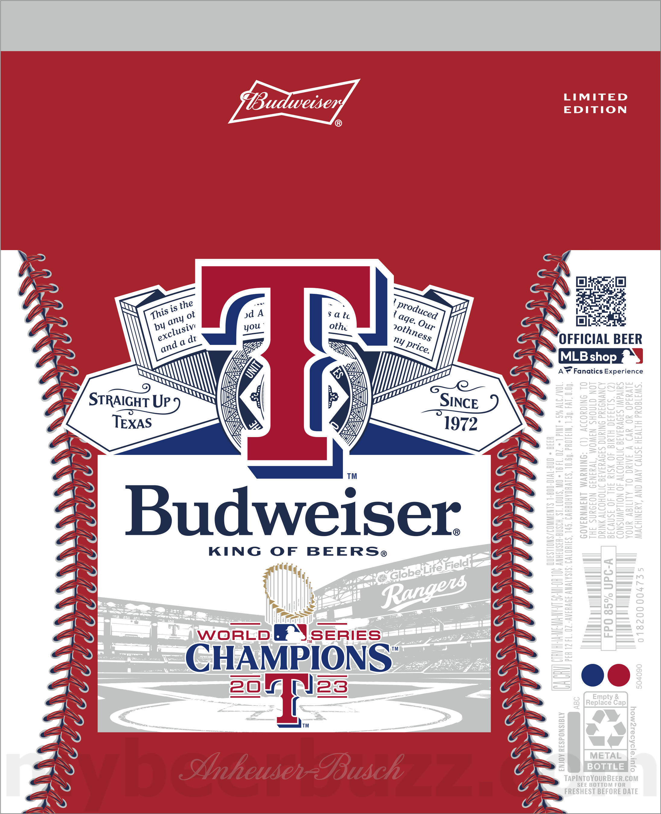 Budweiser Major League Baseball Cans Return For 2024 (Your First Peek) 10 apostMBB 2493