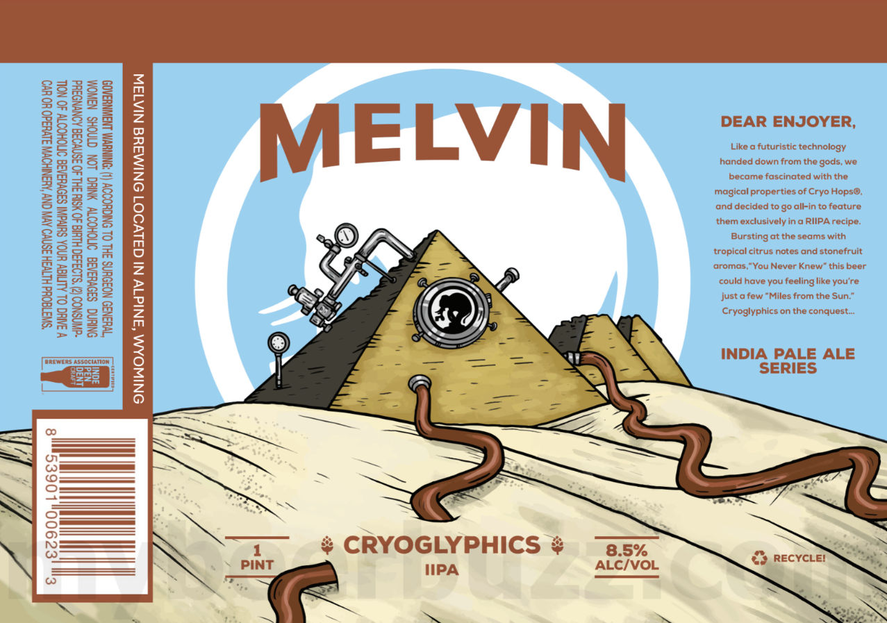 Melvin Brewing & Bell’s Brewery Collaborate On Motorhenge / Hangar 24 Bavarian Oracle / Cryoglyphics / Strawberry Scrumdiddlyumptious / Fizzy Lifter / CraftHaus Cat's meow 17 apostMBB 2506