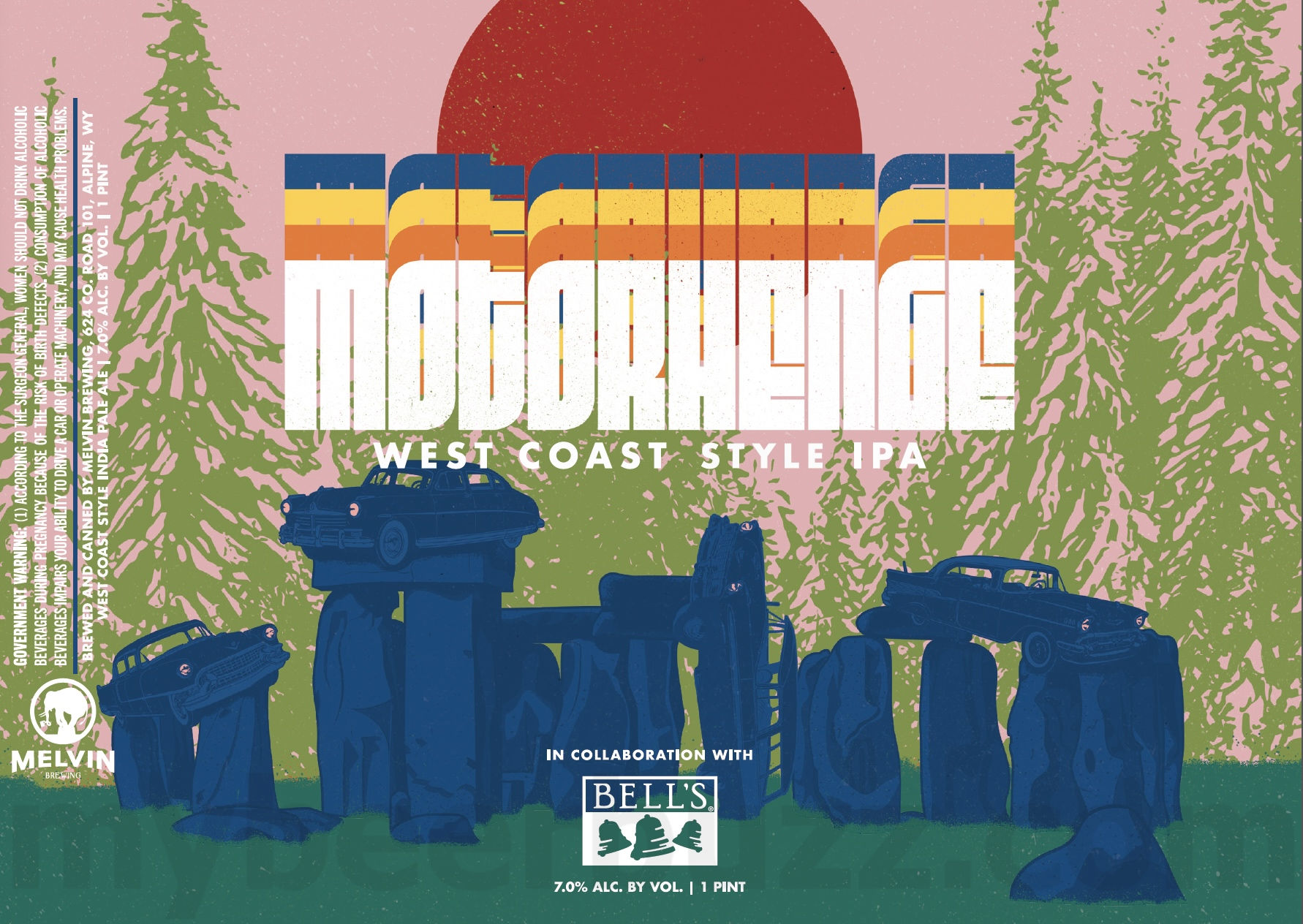 Melvin Brewing & Bell’s Brewery Collaborate On Motorhenge / Hangar 24 Bavarian Oracle / Cryoglyphics / Strawberry Scrumdiddlyumptious / Fizzy Lifter / CraftHaus Cat's meow 20 apostMBB 2509