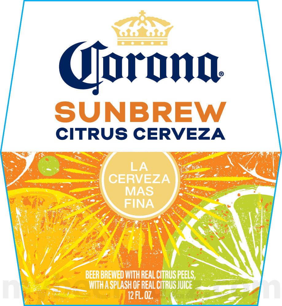 Corona Adding Sunbrew Citrus Cerveza & Non-Alcoholic / Corona Cero 17 apostMBB 2519